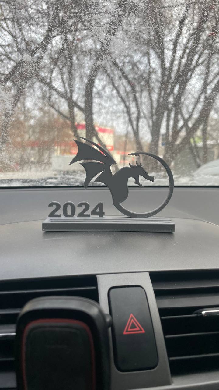 Ejderha Sembolü 2024 (Plastik Aparattır!!!)