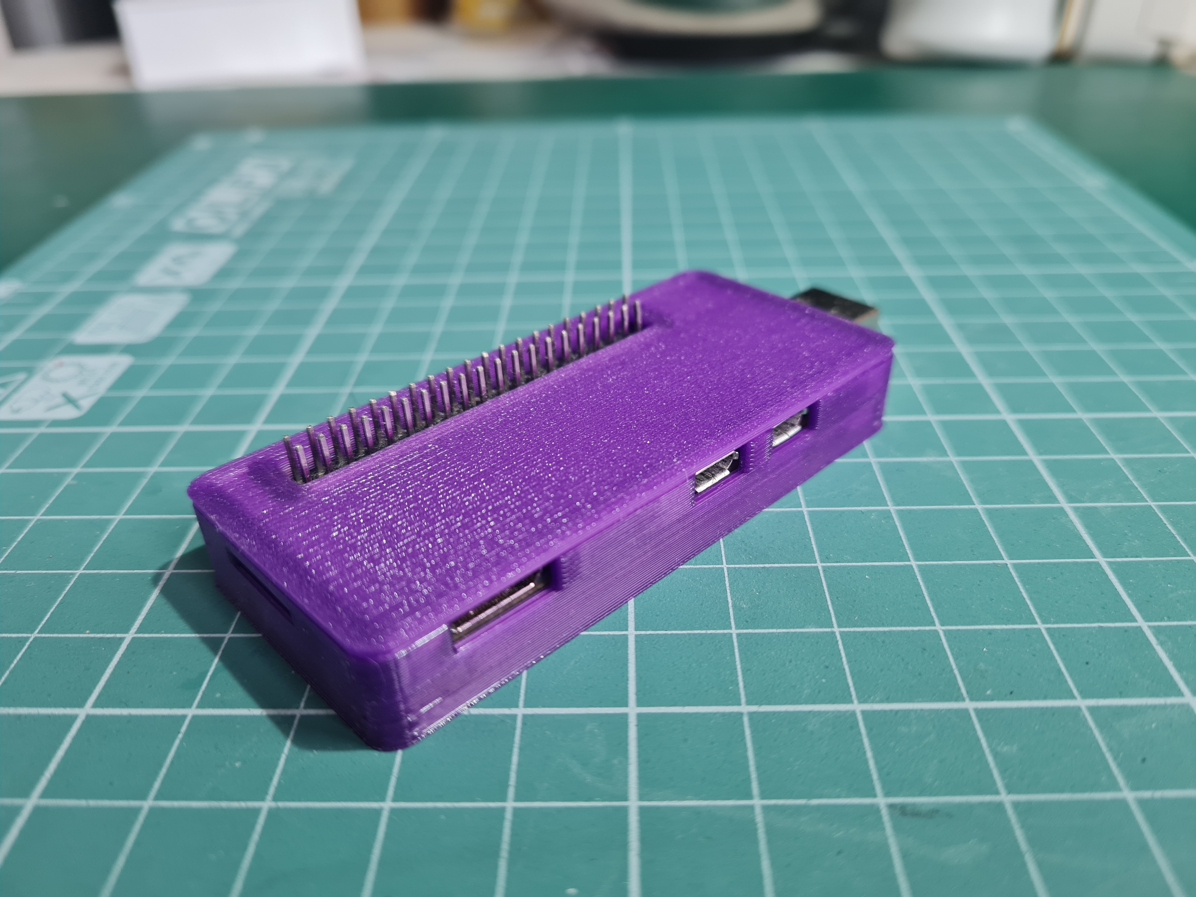 Raspberry Pi Sıfır USB STEM Kılıfı (Plastik Aparattır!!!)