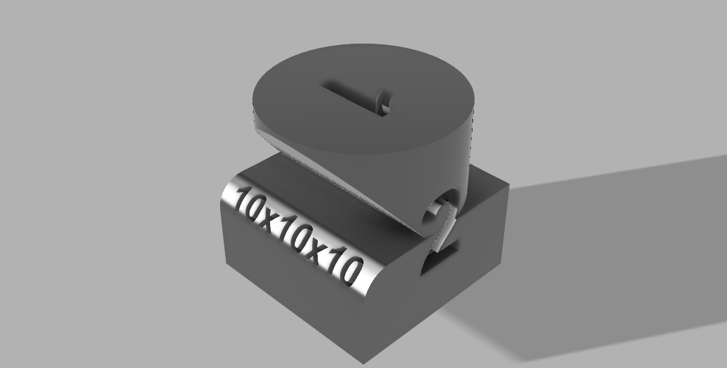 3d модель Моя калибровочная модель для 3d принтера - скачать бесплатно ...