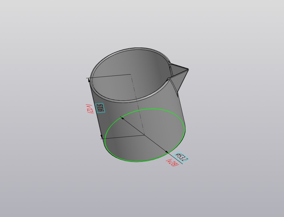 Baharatlı burnu olan bir bardak, 120ml (Plastik Aparattır!!!)