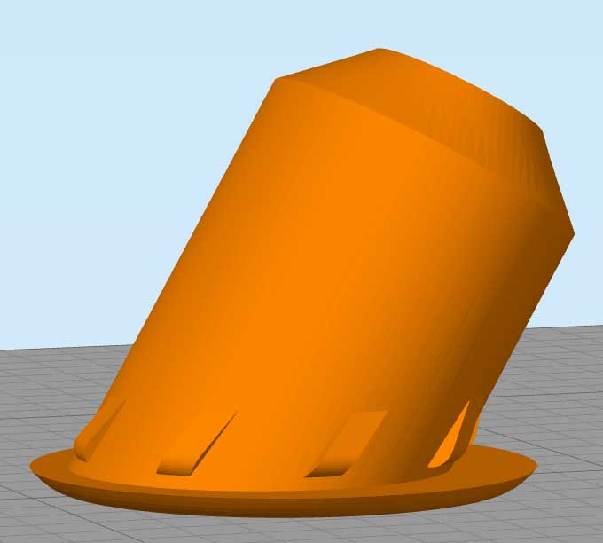 Chrysler Voyager/Dodge Caravan Sürgülü Kapı Sütunu Tapası (04717376) (Plastik Aparattır!!!)