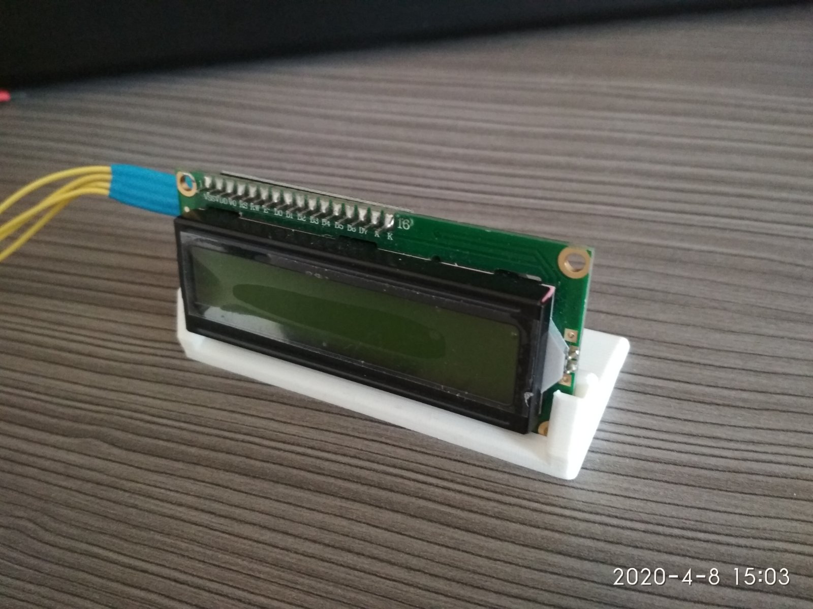 Ekran standı LCD-16x2 (Plastik Aparattır!!!)