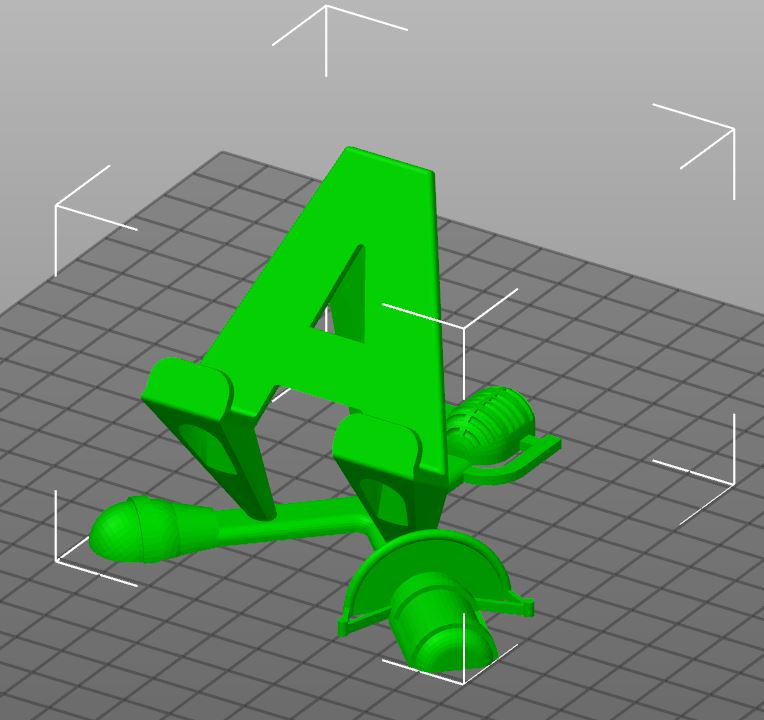 Adı A harfiyle başlayan bir müzisyen için akıllı telefon standı (Plastik Aparattır!!!)