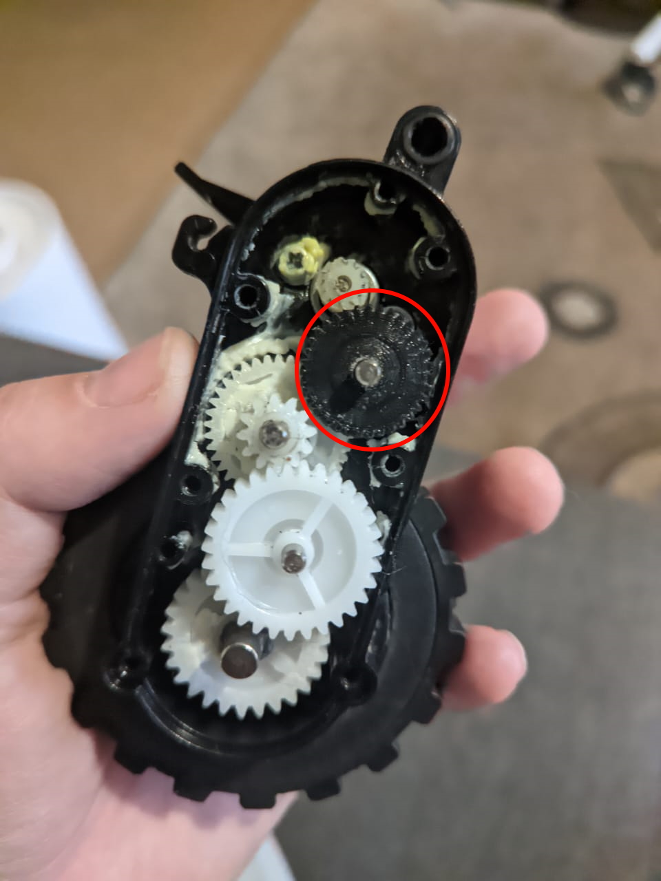 DEXP Vakum Süpürücü Robotun Dişli Tekerlekleri (Plastik Aparattır!!!)