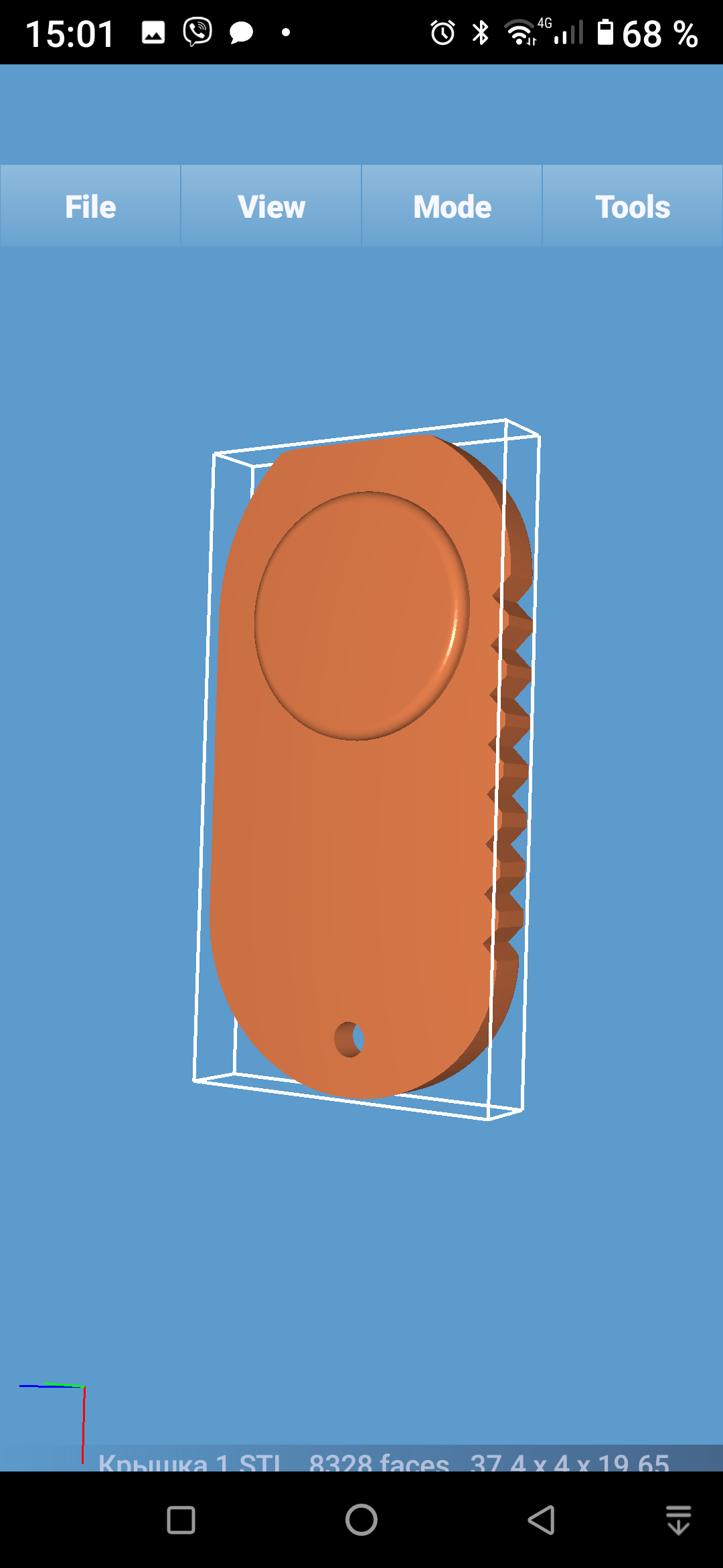 Ampousse, Molly'de bir montaj ile foam altında (Plastik Aparattır!!!)