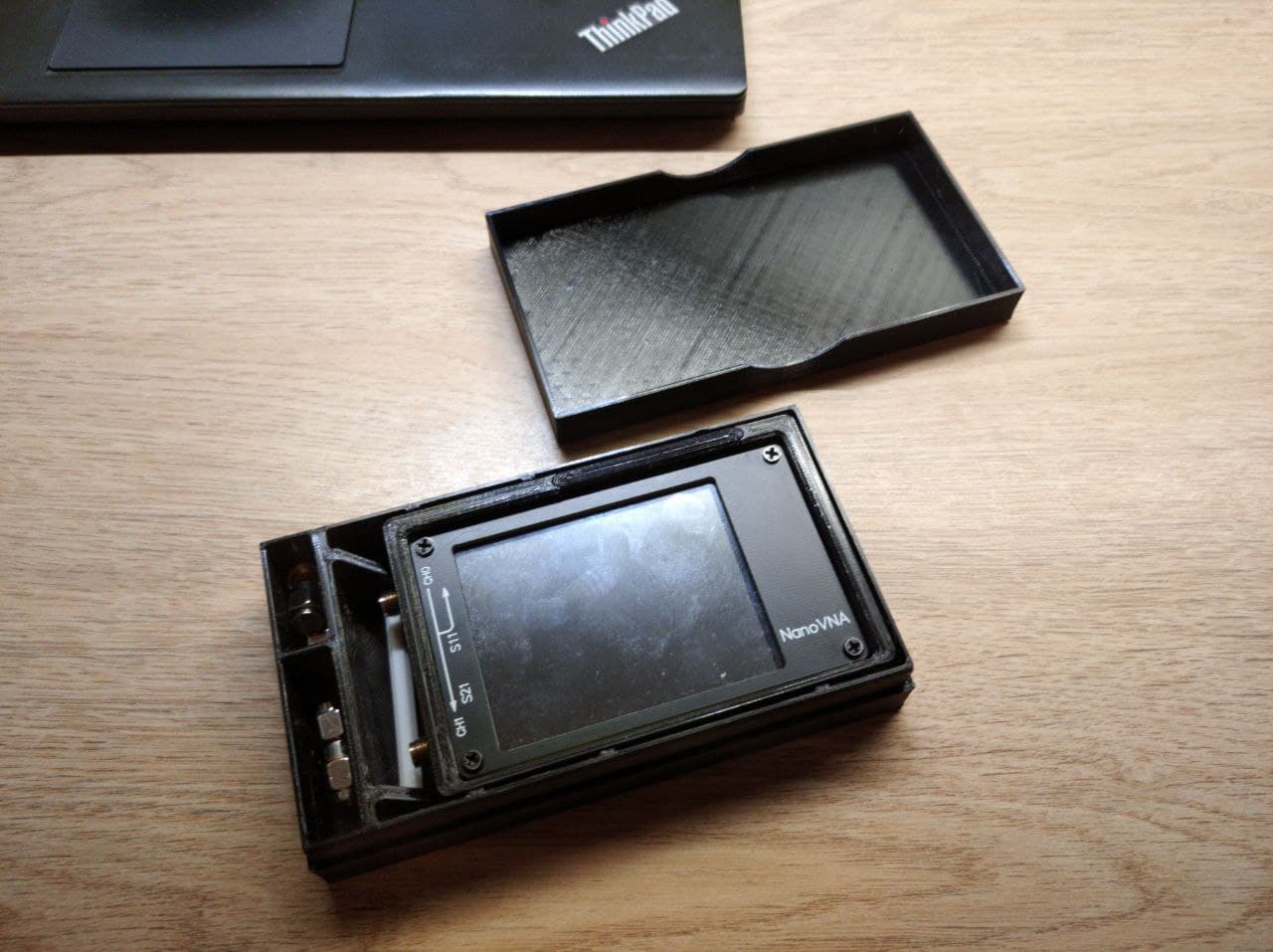 Nanovna cihazı için bina ve vaka (Plastik Aparattır!!!)