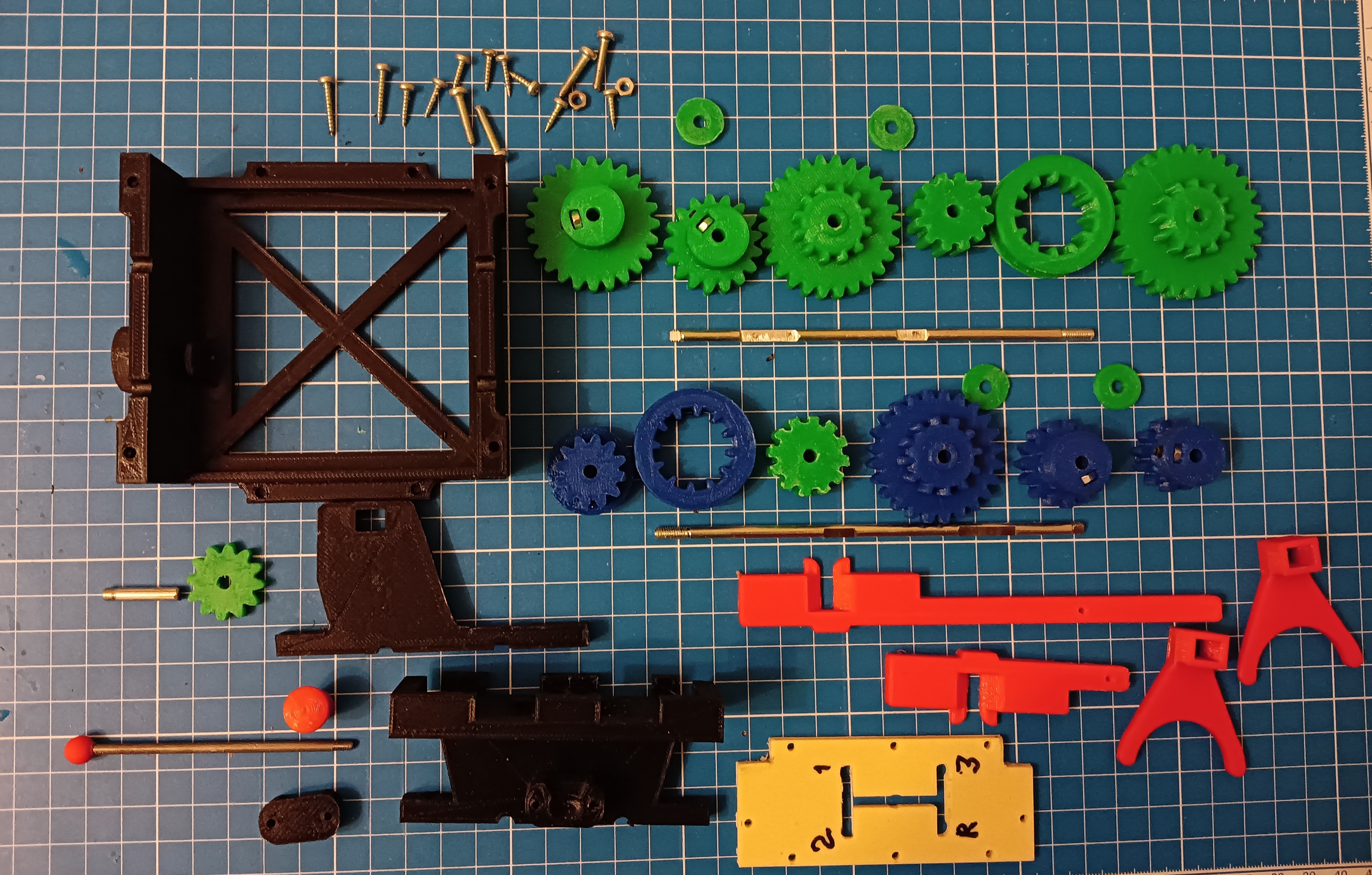 Şanzımanın modeli (Plastik Aparattır!!!)