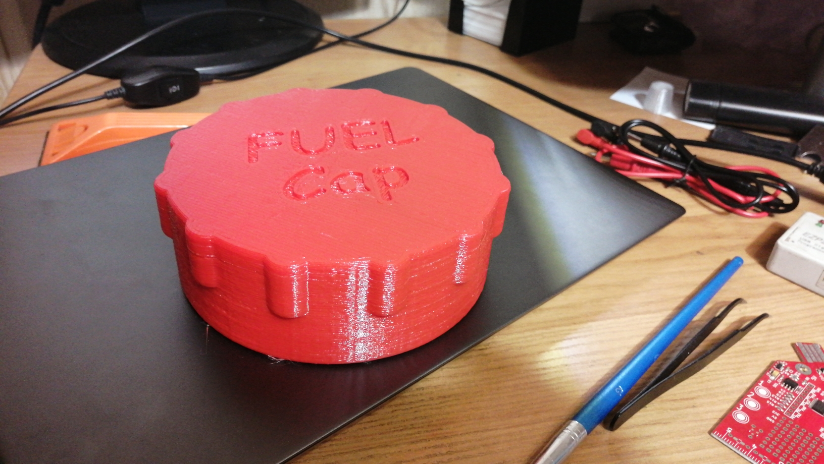 Yakıt deposu kapağı dişi (125x8). (Plastik Aparattır!!!)