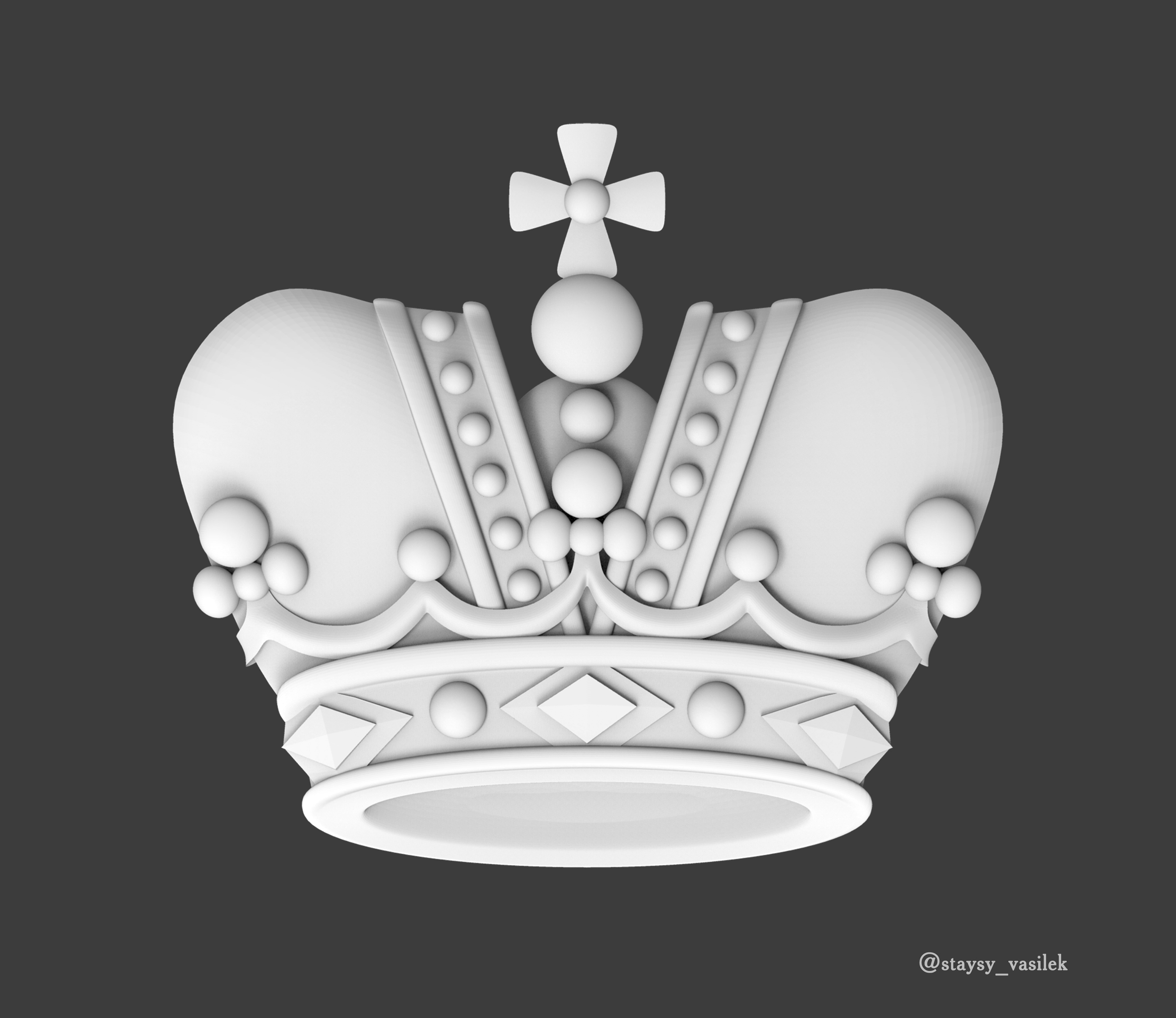 Crown / Bas -Relief (Plastik Aparattır!!!)