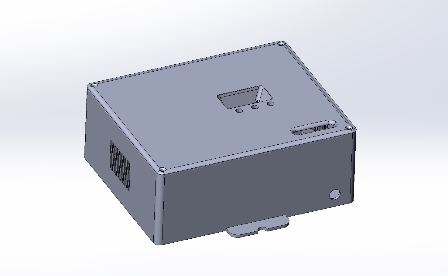 Termostat kasası W1209. Boyut 130x105x50 (Plastik Aparattır!!!)