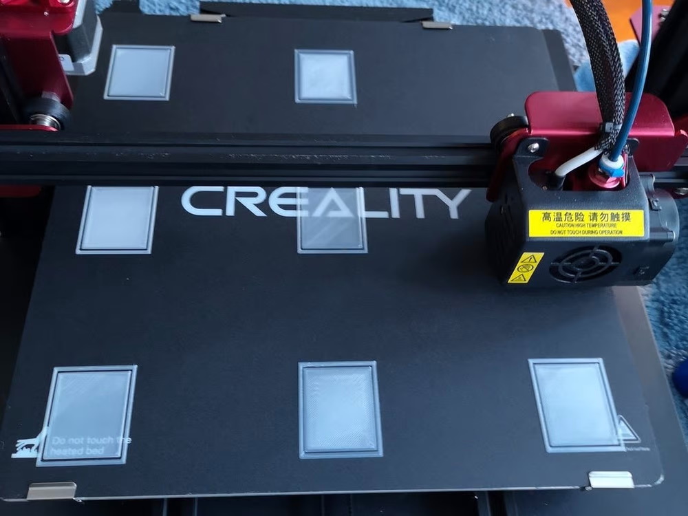 3d модель Калибровочная модель Paramentric Bed Leveling для 3d принтера ...