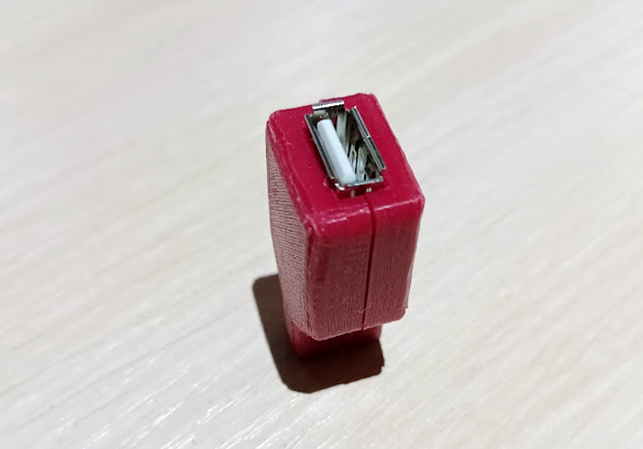 USB Tip A "MOM" Bağlayıcı Modülü için Kolordu (Plastik Aparattır!!!)