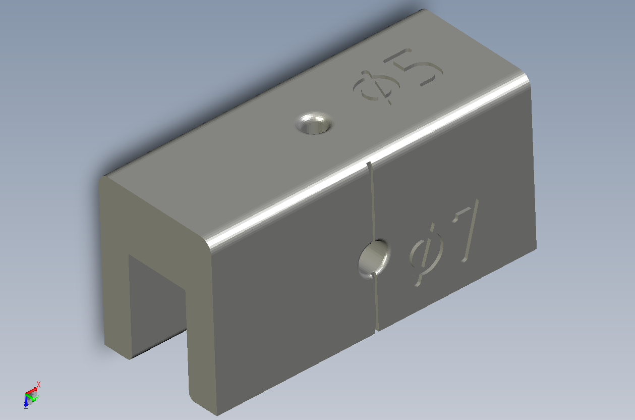 16 mm suntayı delmek için üniversal mastar (d5, d6 ve d7 mm matkap seçenekleri - açık delik) (Plastik Aparattır!!!)