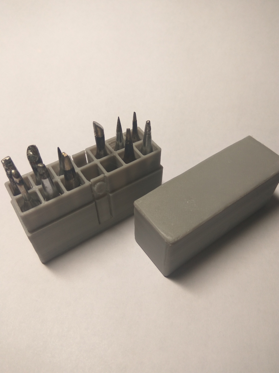 T900 lehimleme uçları için kutu (Plastik Aparattır!!!)