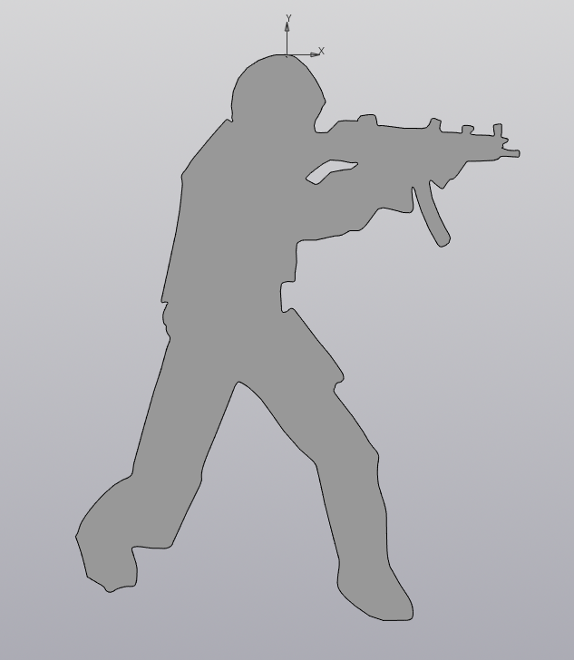 Counter-Strike (logo) (Plastik Aparattır!!!)