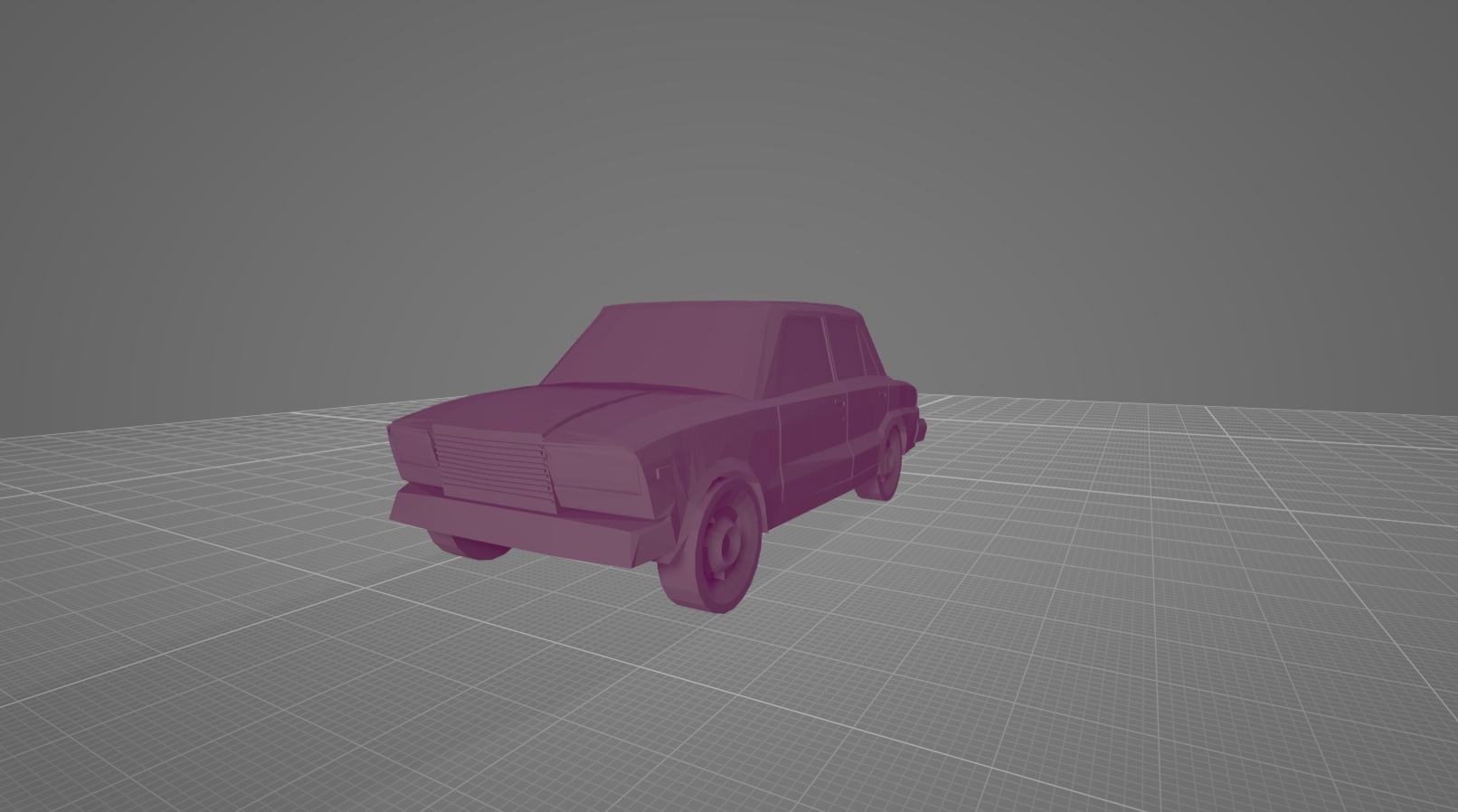 Zhiguli Vaz-2107 Lowpoly (Plastik Aparattır!!!)
