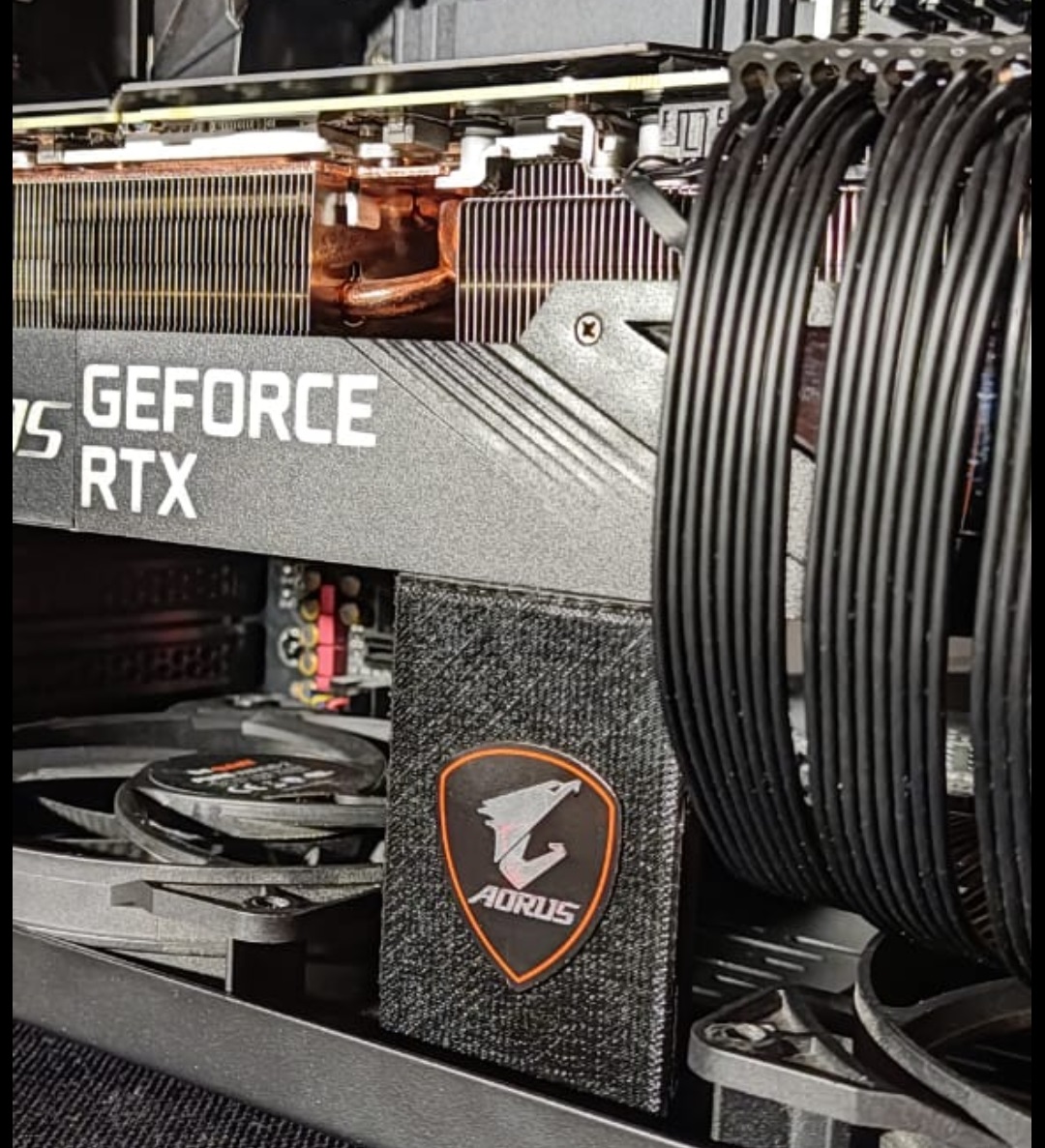 Video kartı için destek (Plastik Aparattır!!!)