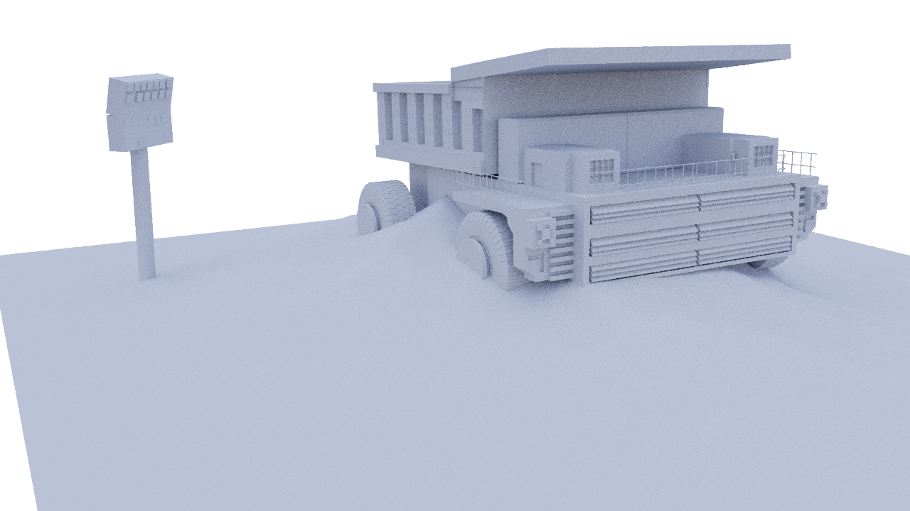 3D Oyuncak Makinesi "Belaz" (Plastik Aparattır!!!)