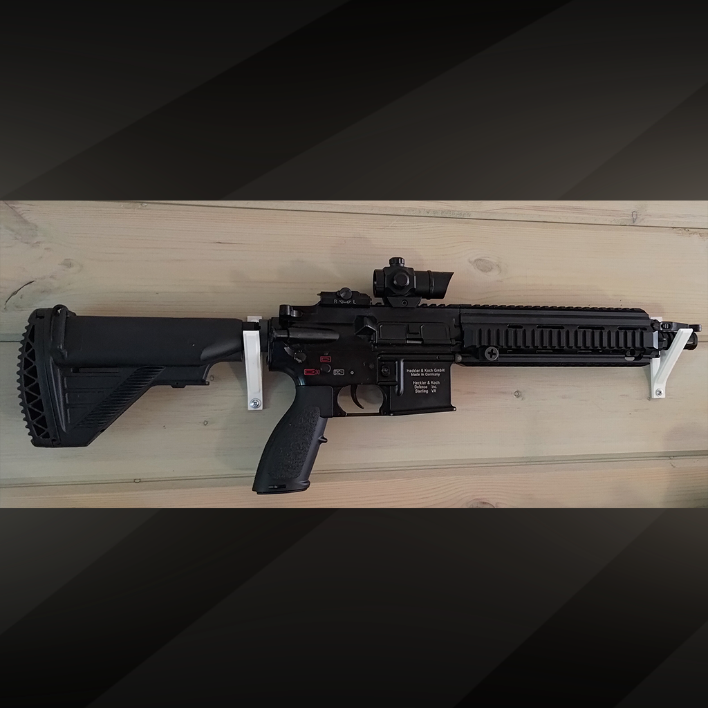 Bir tüfek için braket (Plastik Aparattır!!!)