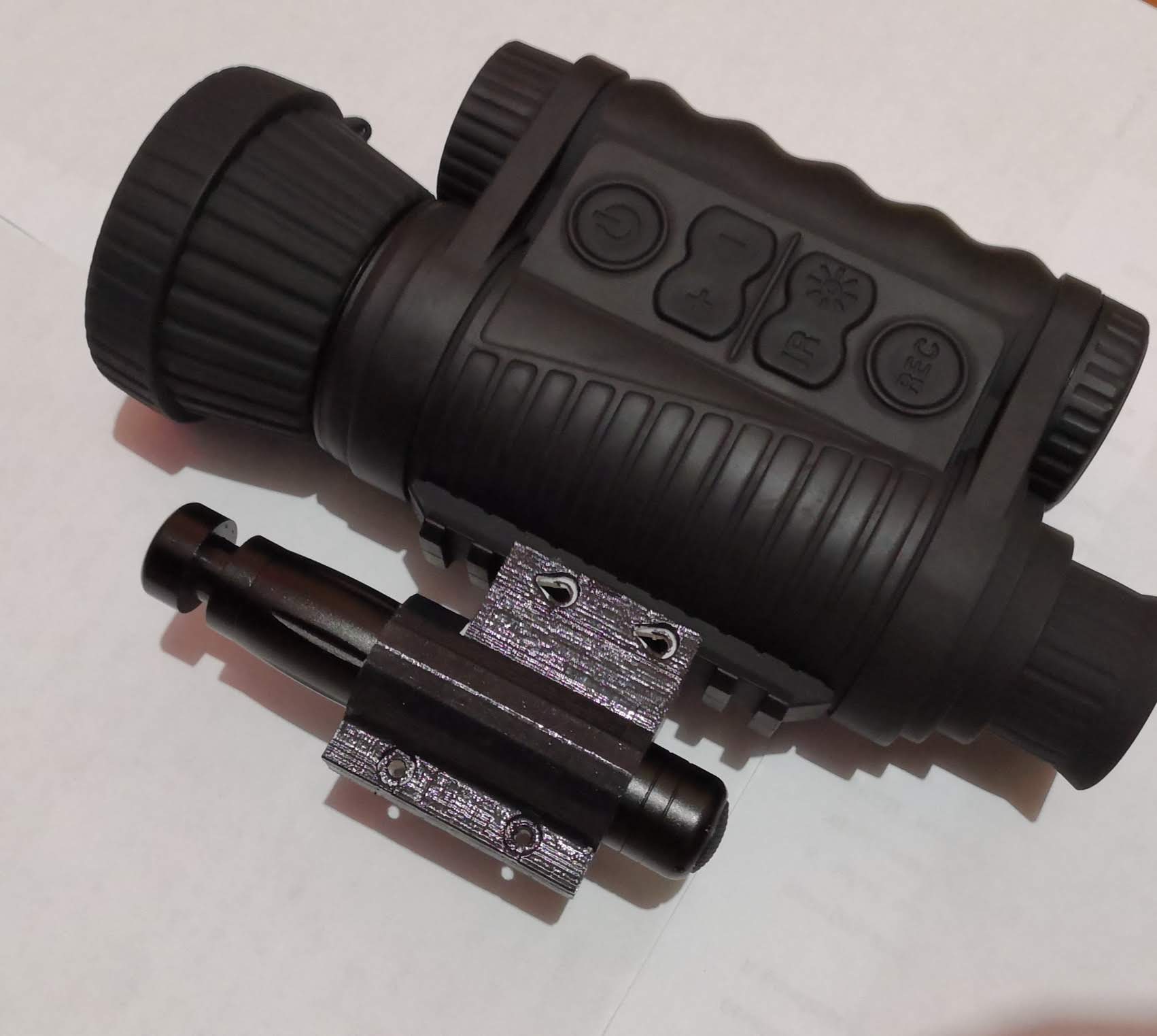 Bir lazer işaretçisinin sabitlenmesi (Plastik Aparattır!!!)