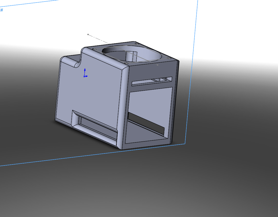 soğutmalı hava pompası muhafazası (Plastik Aparattır!!!)