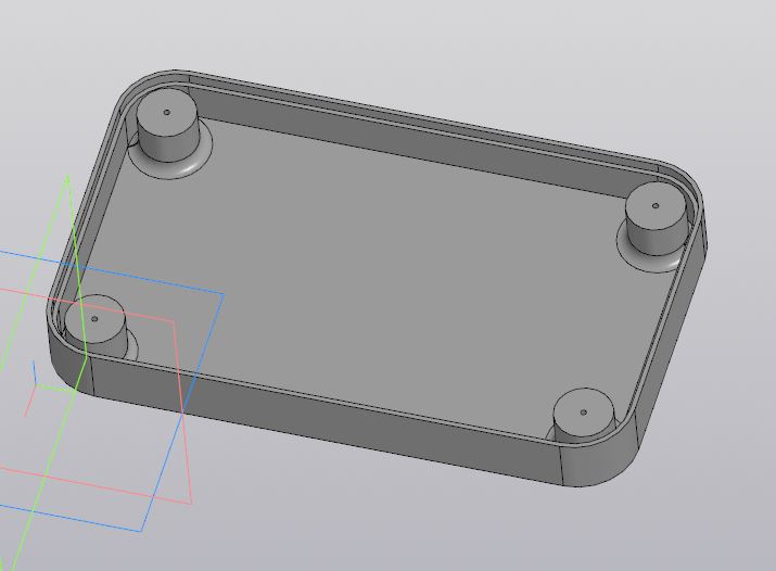 Gizli vidalar için bir kapak montajı ile 100x60 mm bina (Plastik Aparattır!!!)