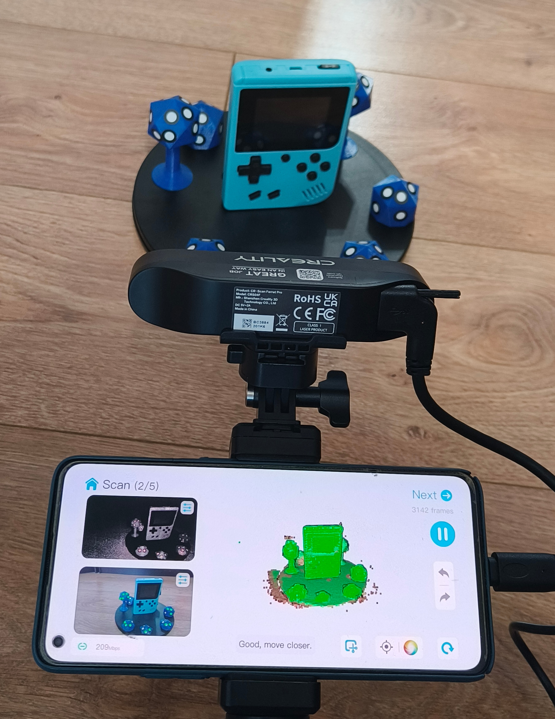 3D taramaya yönelik işaretleyici platformları (Plastik Aparattır!!!)