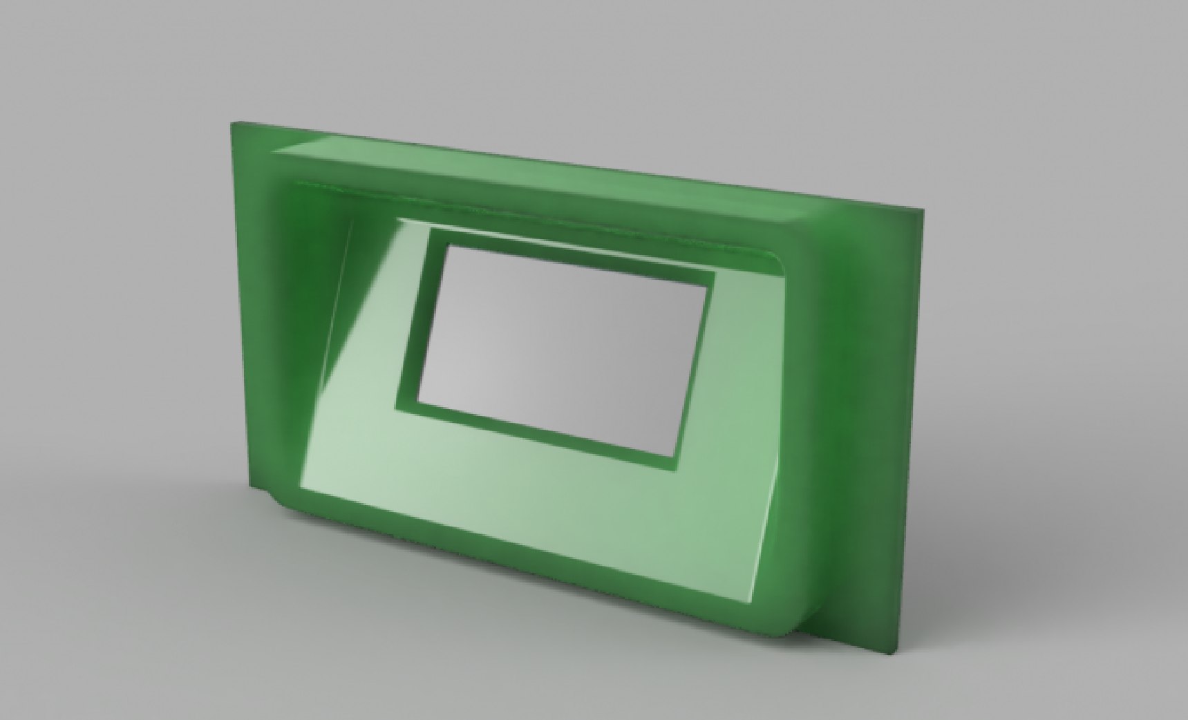 Kendinden montajlı Wash&Cure istasyonu için ekran adaptörü ve düğme (Plastik Aparattır!!!)