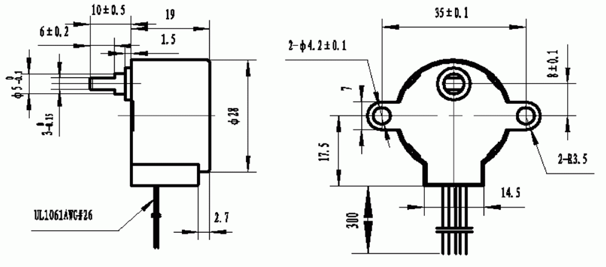 28byj48 12vdc (Plastik Aparattır!!!)