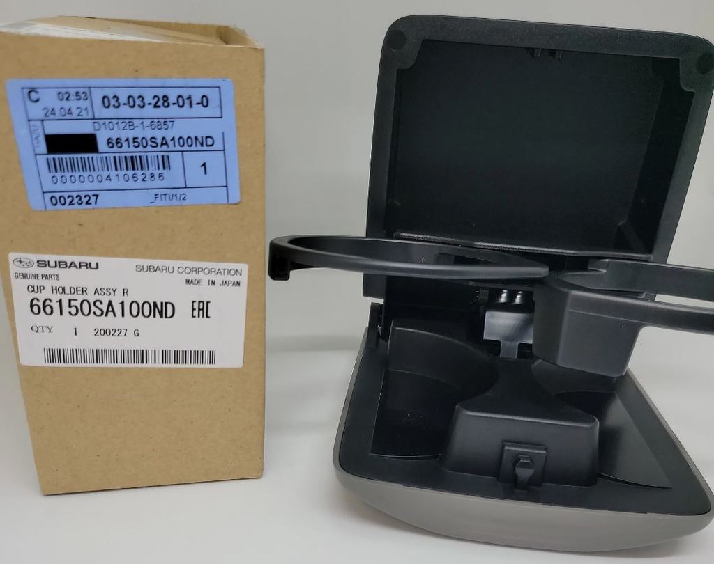 Arka bardak tutucu subaru forester SG5'in yeniden tamamlanması (Plastik Aparattır!!!)