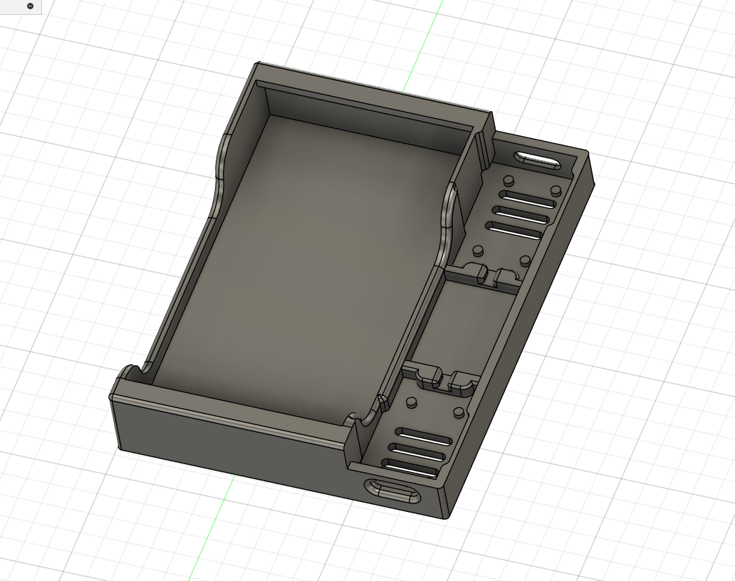 18650х2 şarj cihazının kasası ve tutucuları. (Plastik Aparattır!!!)
