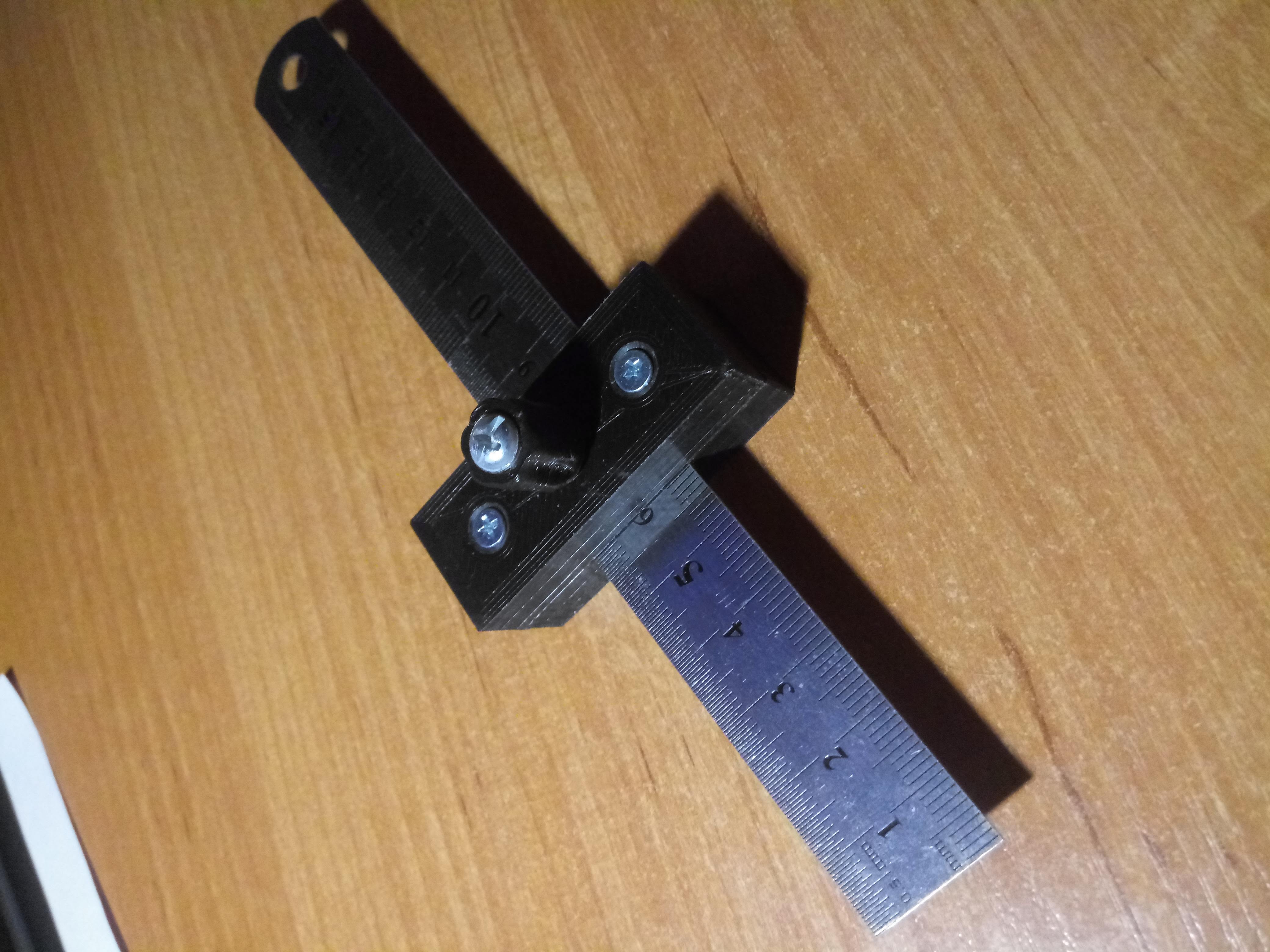 3d модель Линейка для маркировки - Ruler Marking Gauge для 3d принтера ...