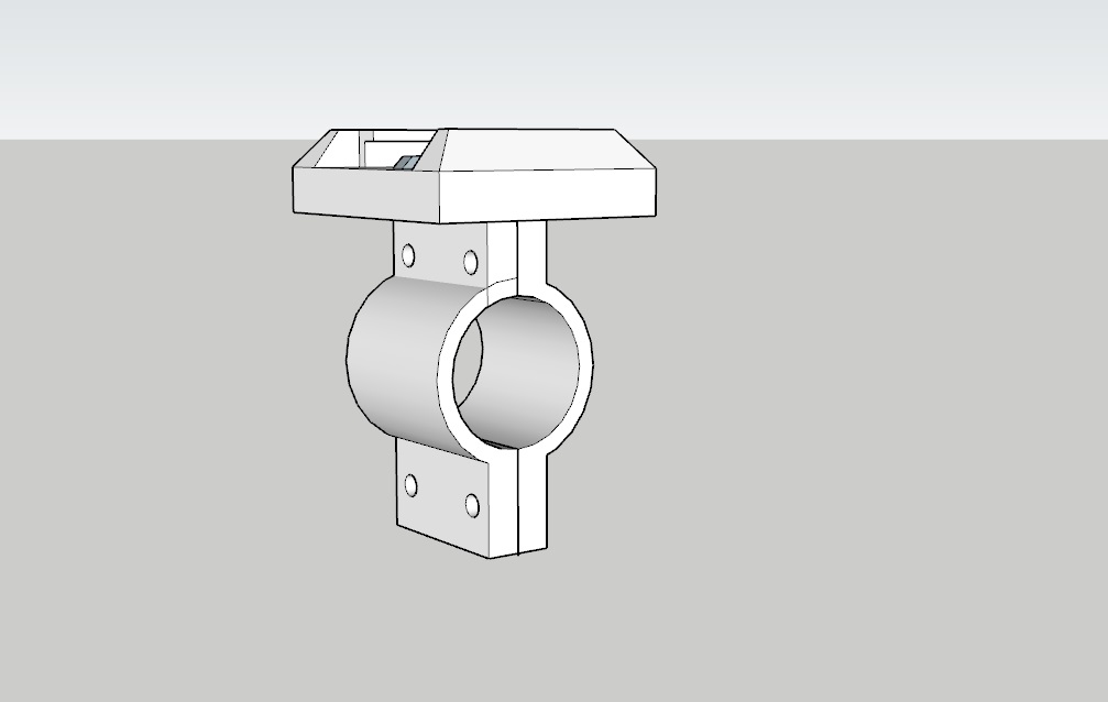 22 mm'lik bir motosikletin direksiyon simidindeki oda hareketinin sabitlenmesi (Plastik Aparattır!!!)