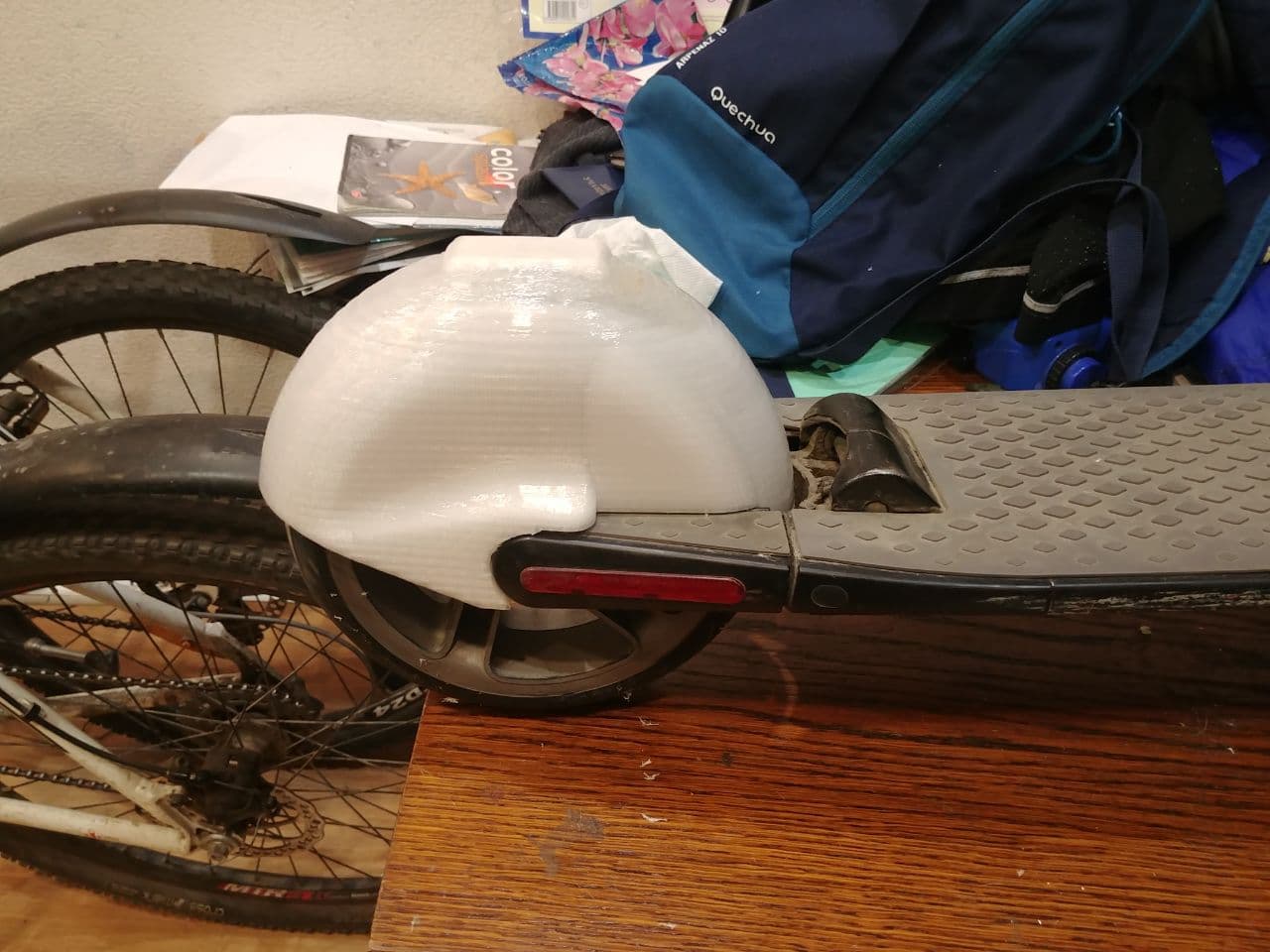 Ninebot elektrikli scooter için kanat (Plastik Aparattır!!!)