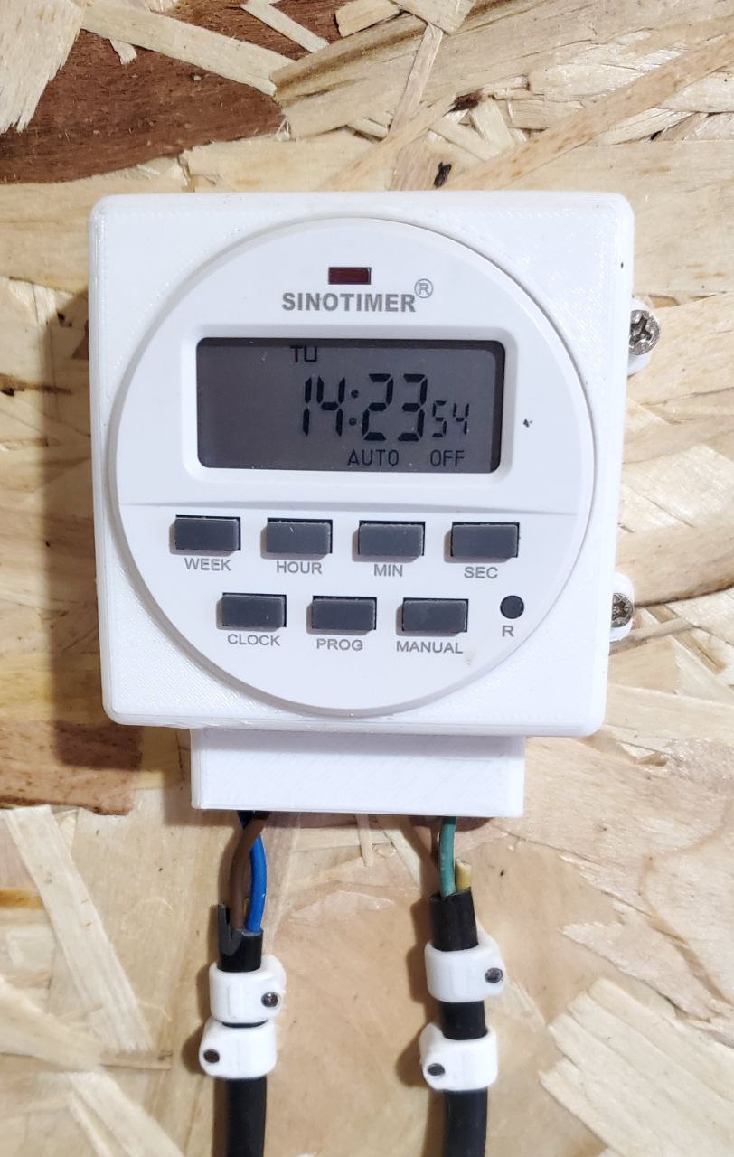 Sinotimer zamanlayıcı için duvar montajı (Plastik Aparattır!!!)