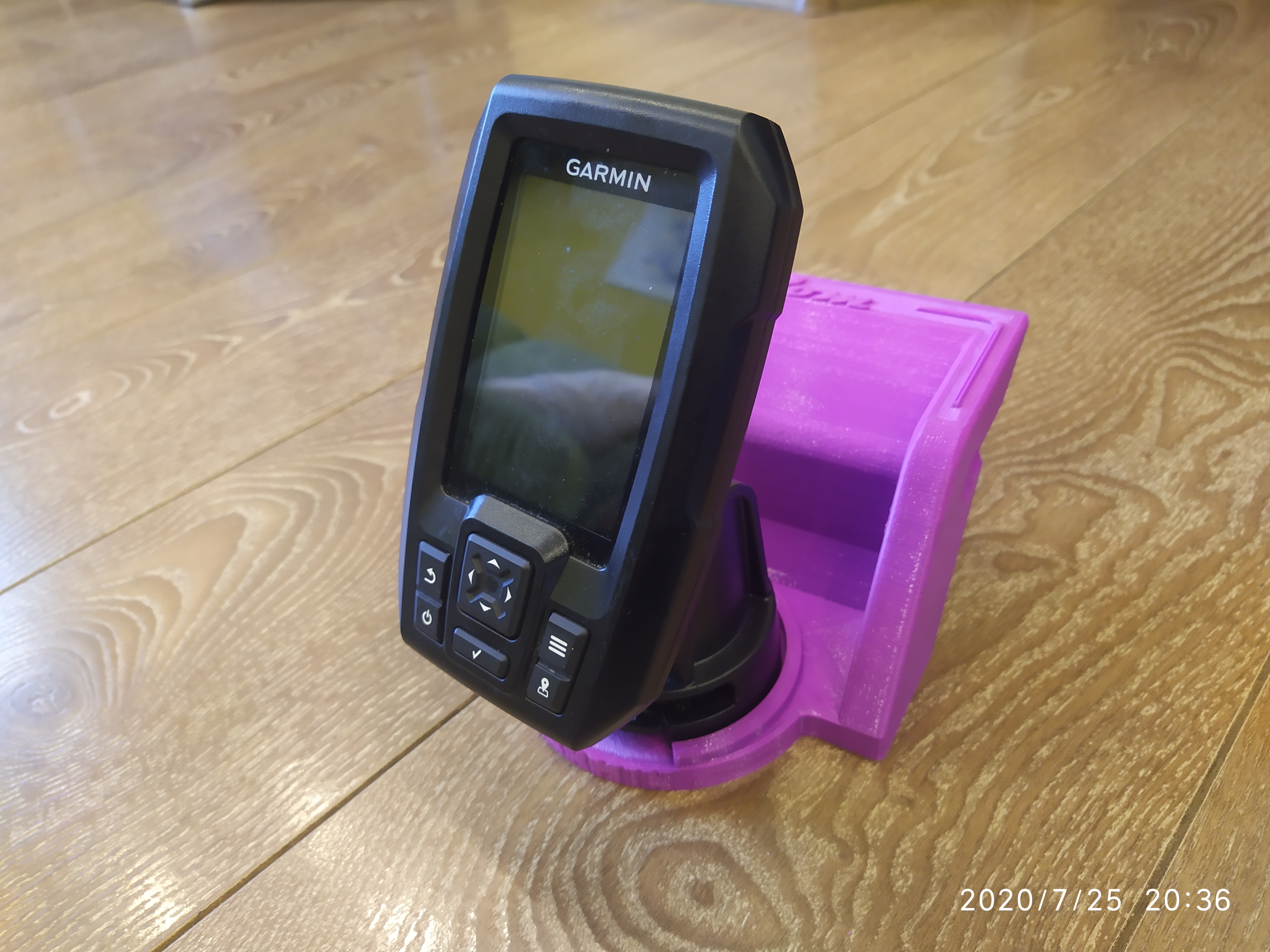 PVC tekne kablosu yüzünde Garmin Forvet 4 Yankı Sireni (Plastik Aparattır!!!)