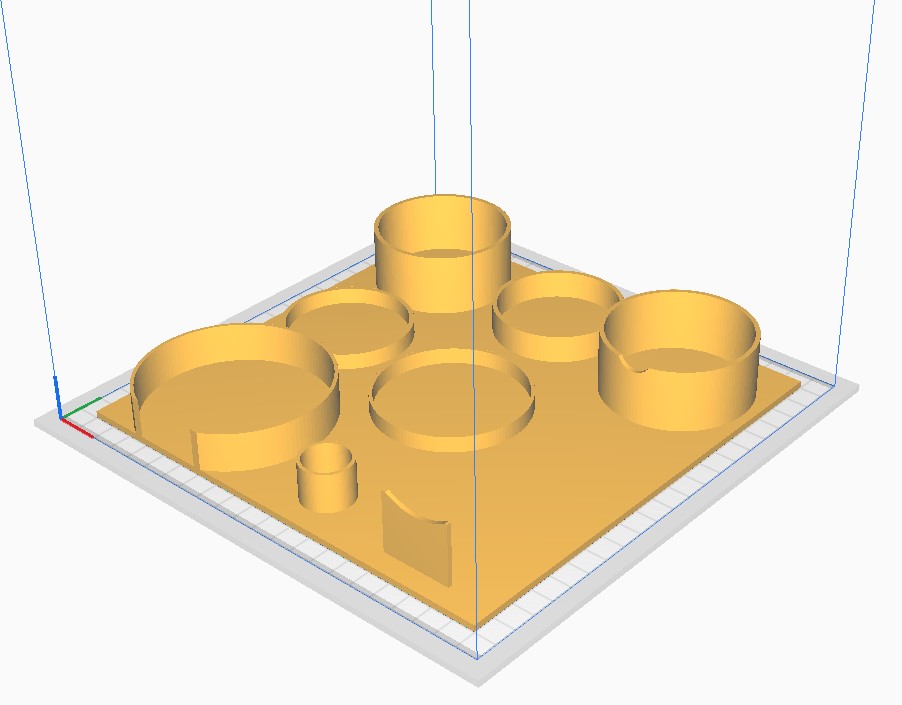 Açık bir kahve makinesi için aksesuar organizatörü (Plastik Aparattır!!!)