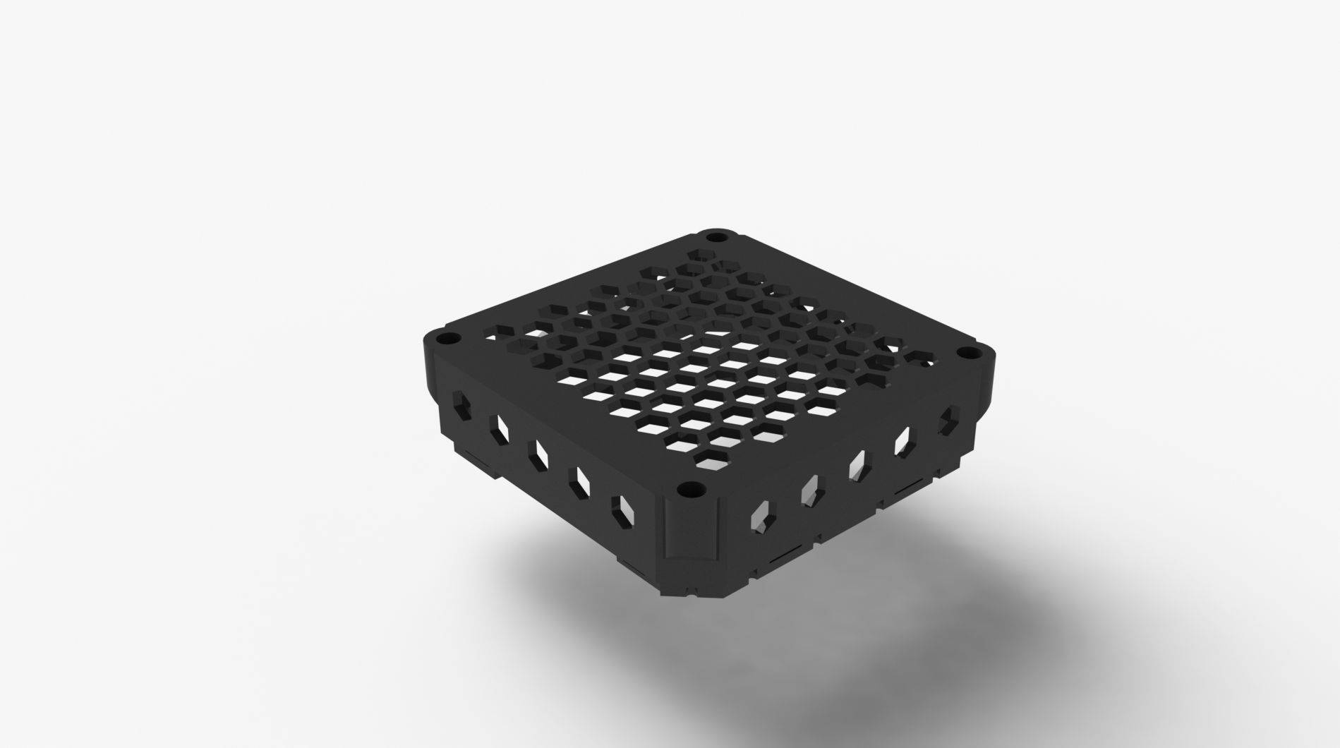 80 mm fan montajı ile x96 mini TV kutusu kapağı (Plastik Aparattır!!!)