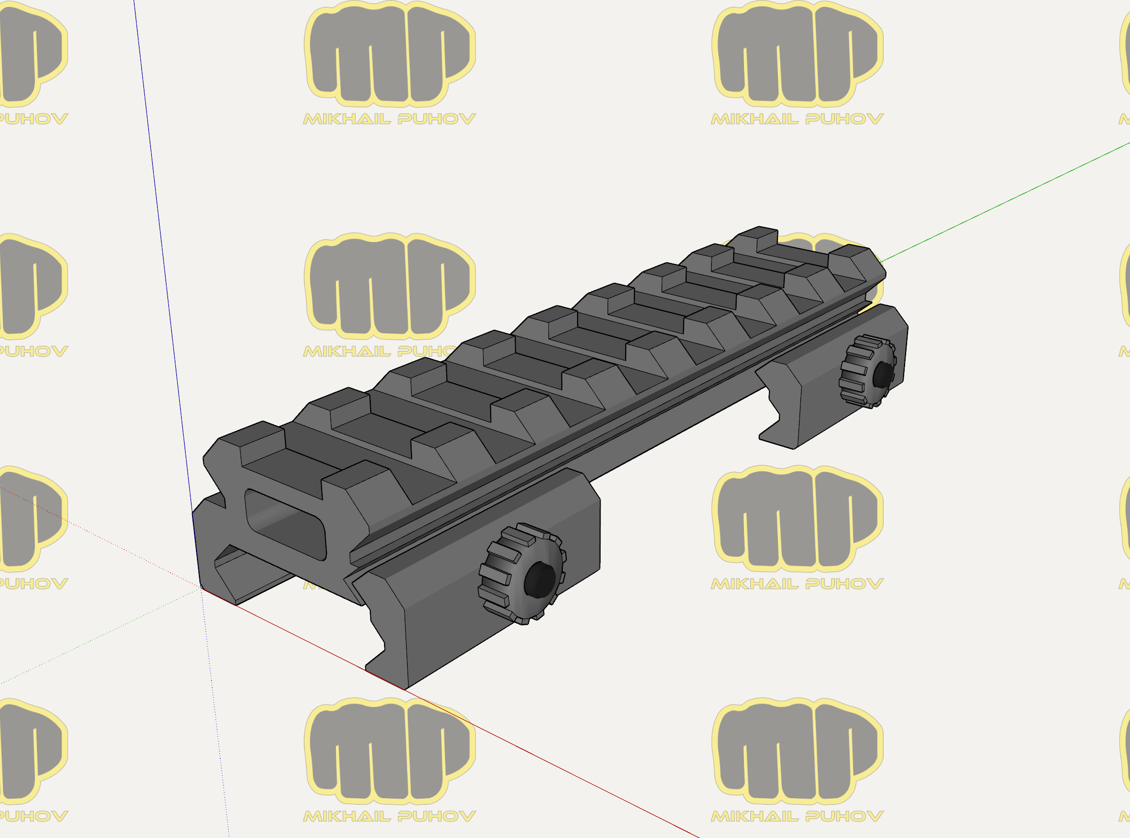 Yükseltme Veeber 016 Weaver - 10mm (Plastik Aparattır!!!)