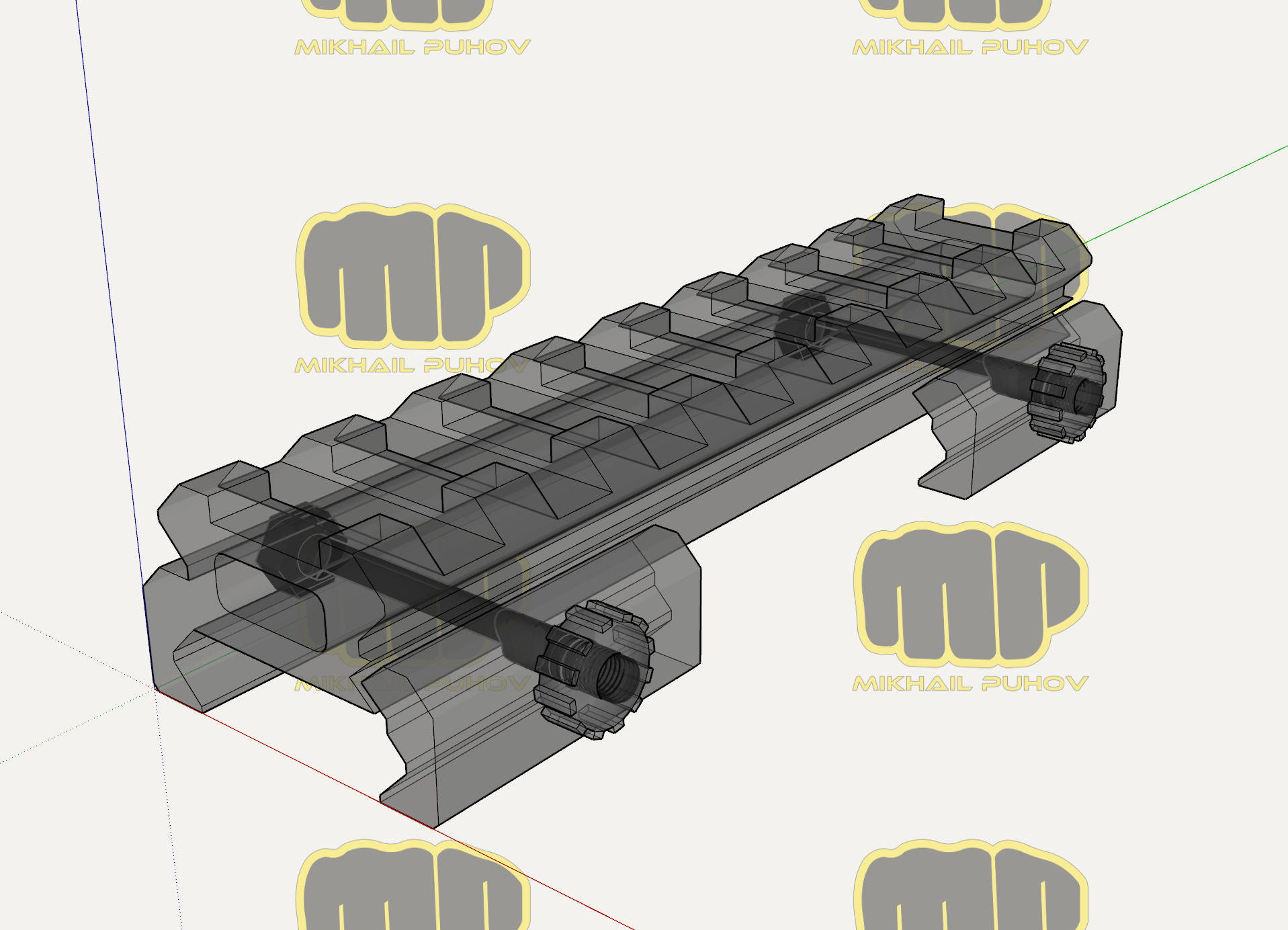 Yükseltme Veeber 016 Weaver - 10mm (Plastik Aparattır!!!)