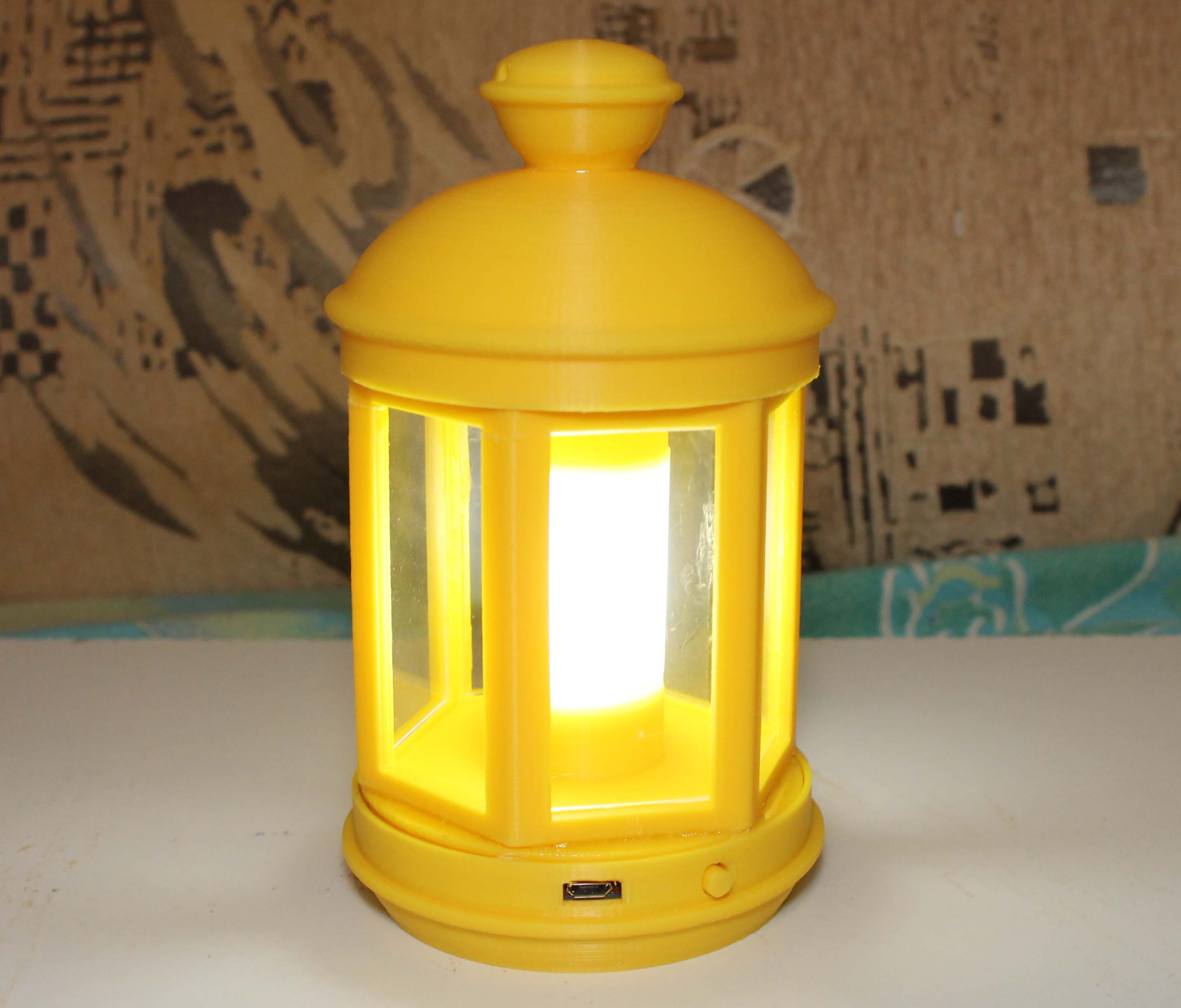 USB şarjlı el feneri (Plastik Aparattır!!!)