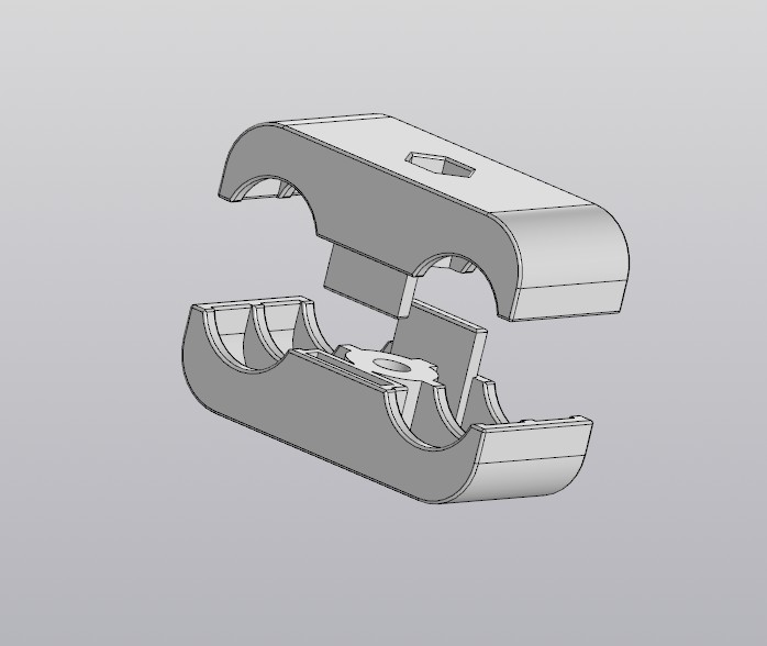 Kelepçe 18 mm. (Plastik Aparattır!!!)