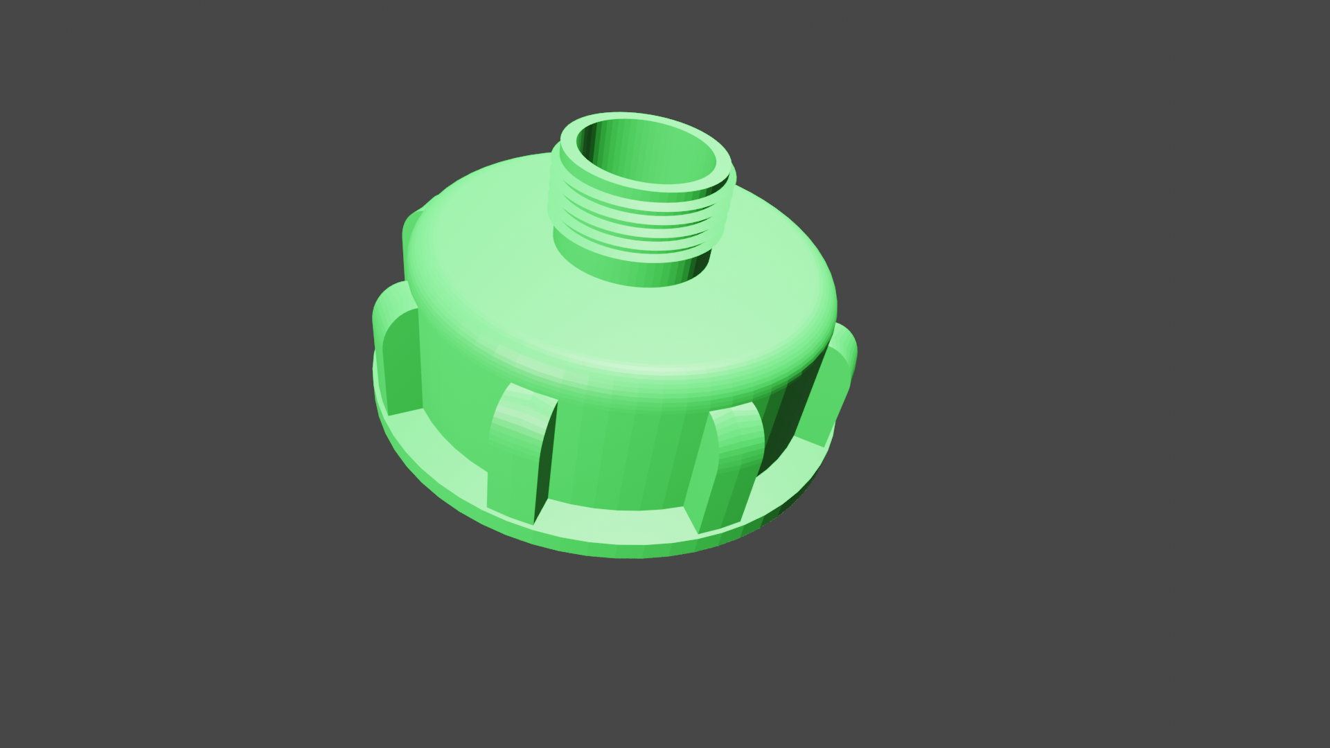 Fincan fıçısı v3 için adaptör (Plastik Aparattır!!!)