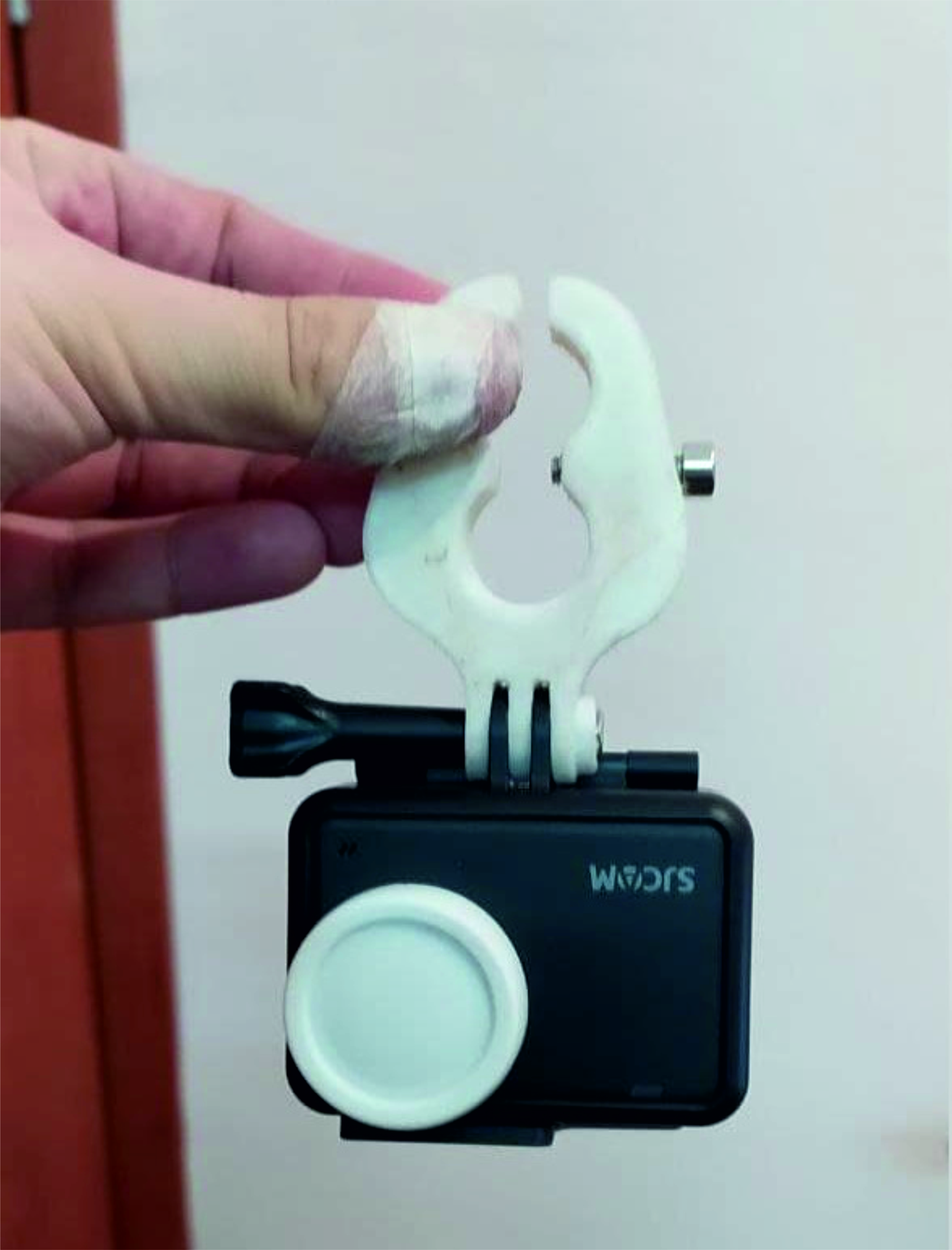 silah üzerinde bir av tüfeği için braket (Plastik Aparattır!!!)