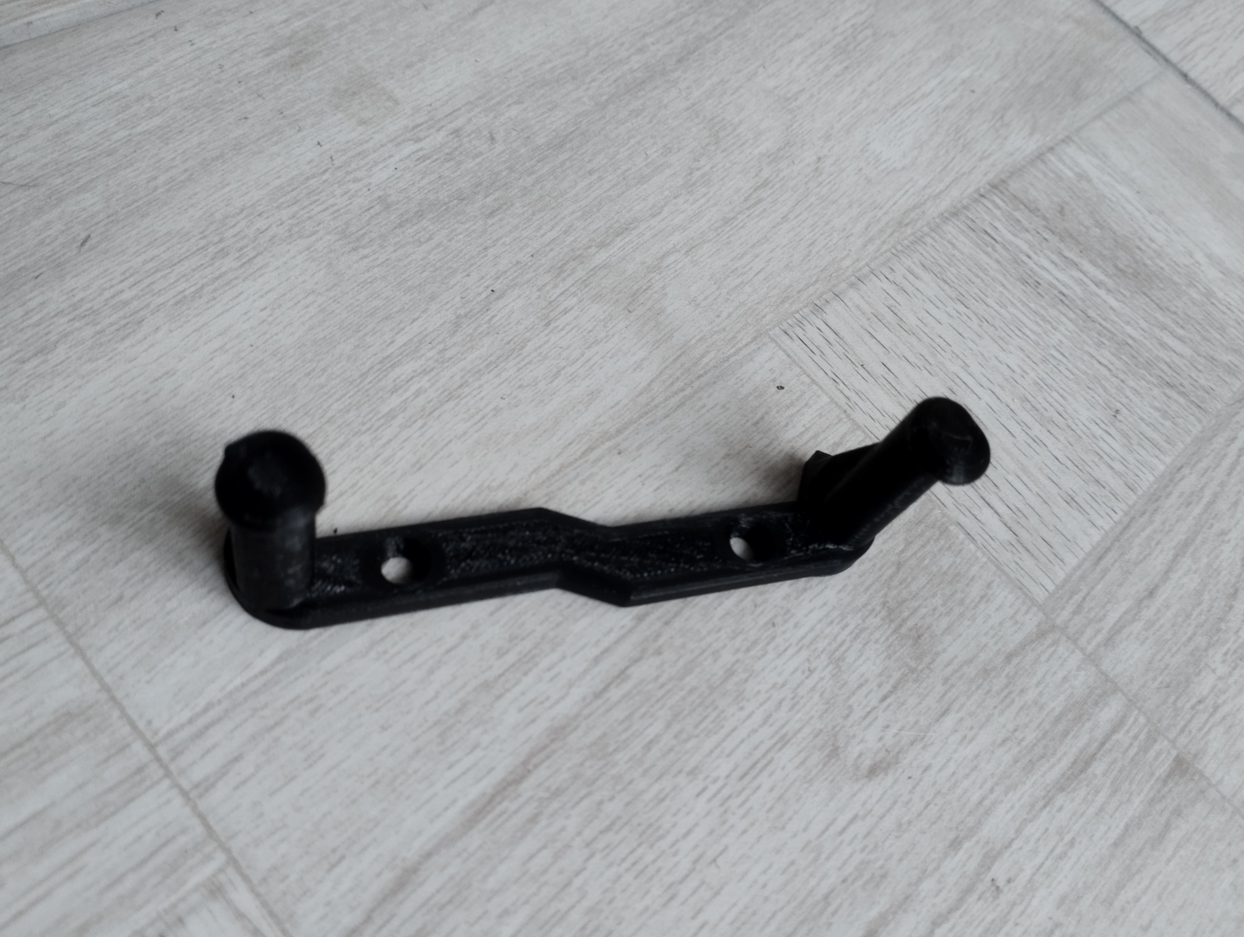 Duvarda tabanca montajı (Plastik Aparattır!!!)