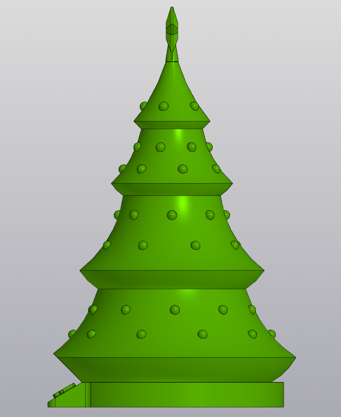 Yeni Yıl Ağacı (Plastik Aparattır!!!)