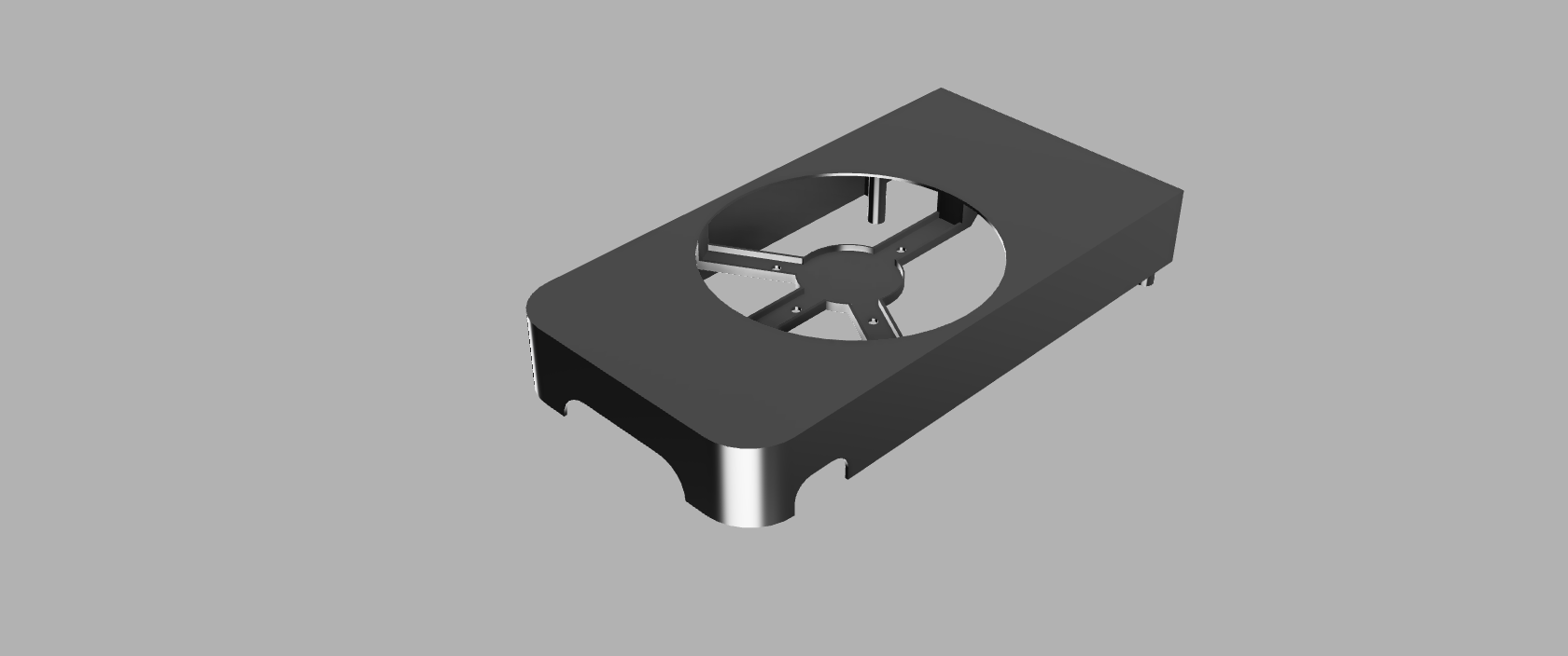 GeForce 660 ekran kartı için fan kapağı (Plastik Aparattır!!!)