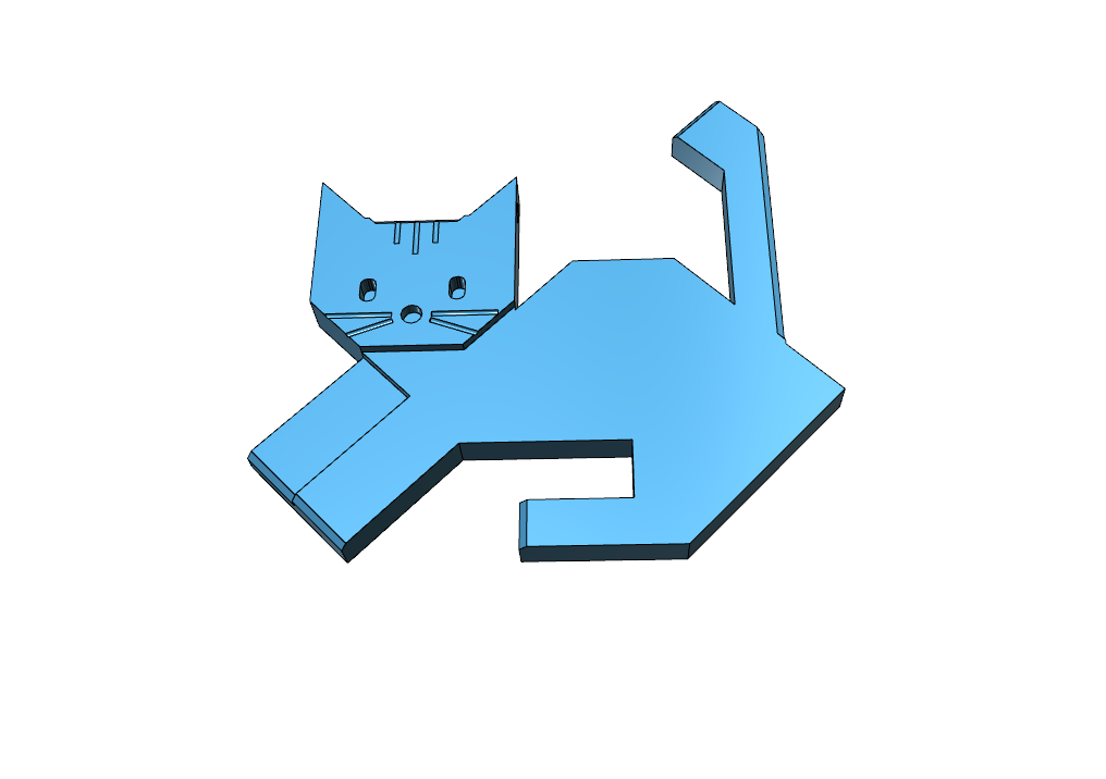 Mozaik kedi. (Plastik Aparattır!!!)