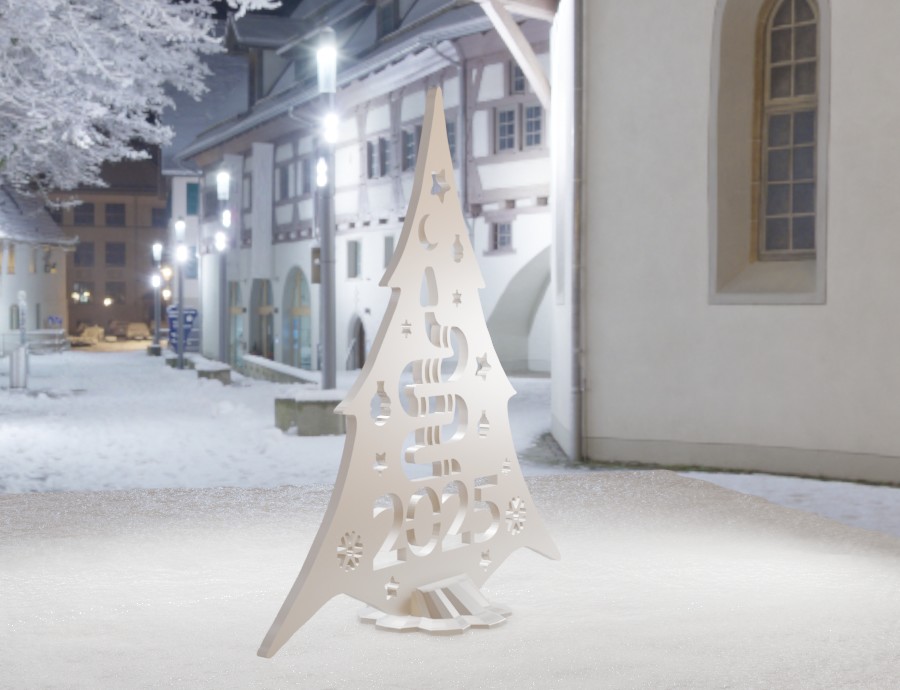 Yılanlı Noel ağacı 2025 (Plastik Aparattır!!!)