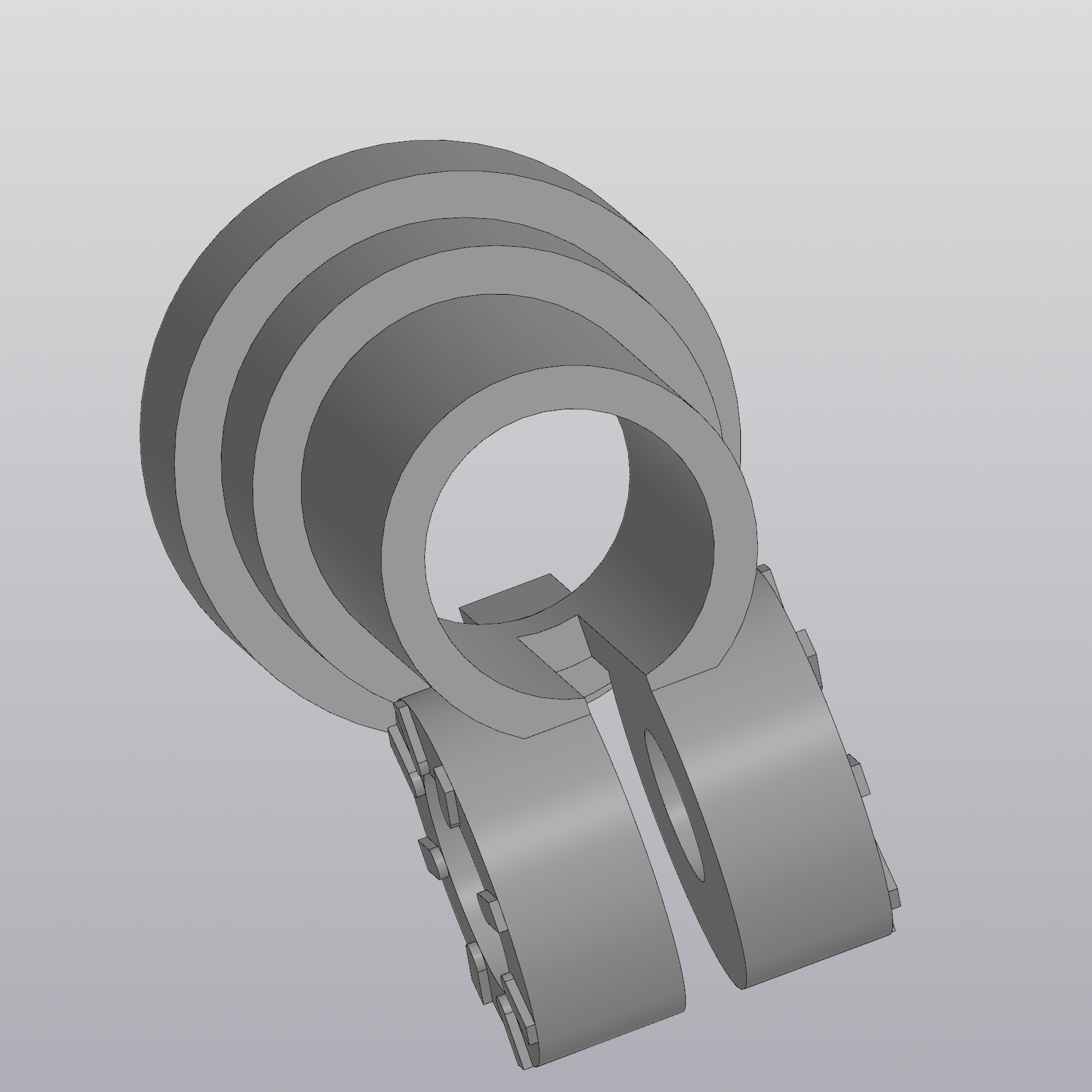 Eski bir masaüstü lambanın lambasının bağlantı elemanları (Plastik Aparattır!!!)